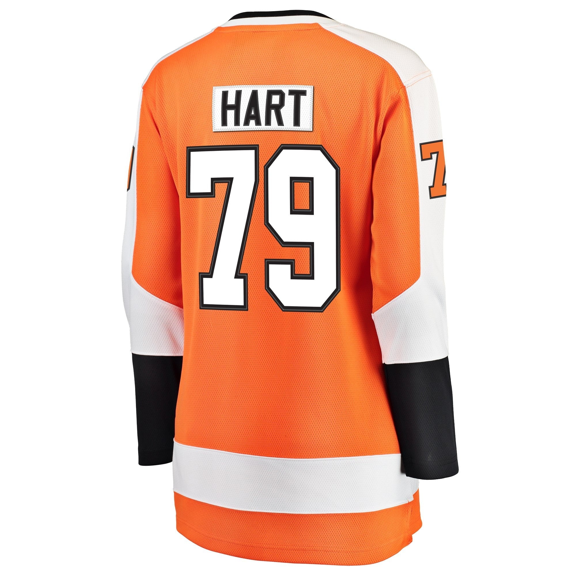 Carter Hart Philadelphia Flyers Fanatics Branded Women's Home Premier Breakaway Player Jersey - Orange - vstockx