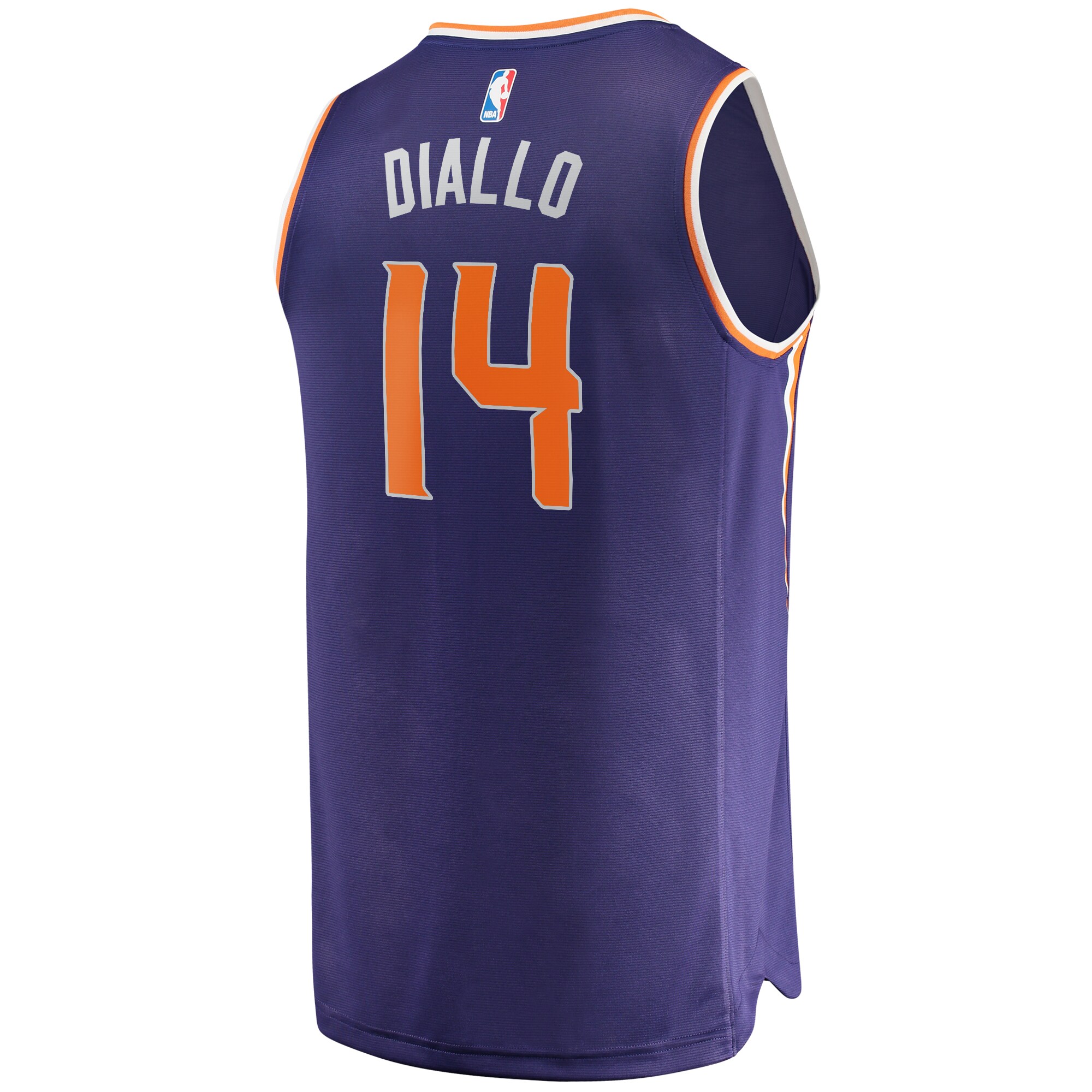 Cheick Diallo Phoenix Suns Fanatics Branded Youth Fast Break Replica Player Jersey - Icon Edition - Purple - vstockx