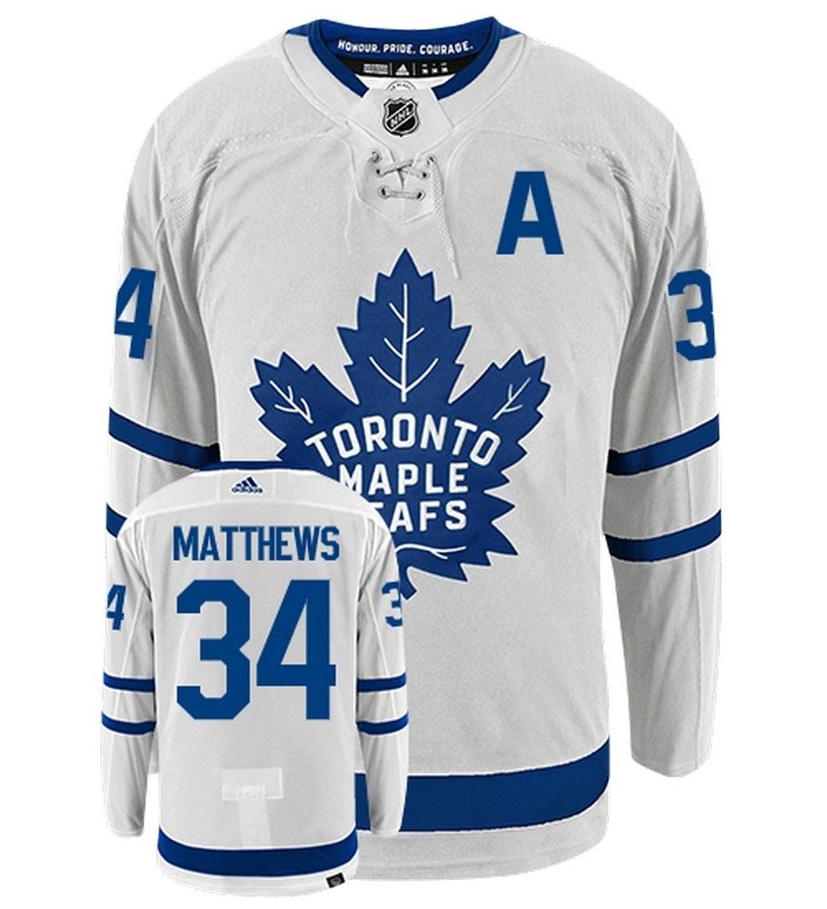 Auston Matthews Toronto Maple Leafs Adidas Primegreen Authentic NHL Hockey Jersey - vstockx