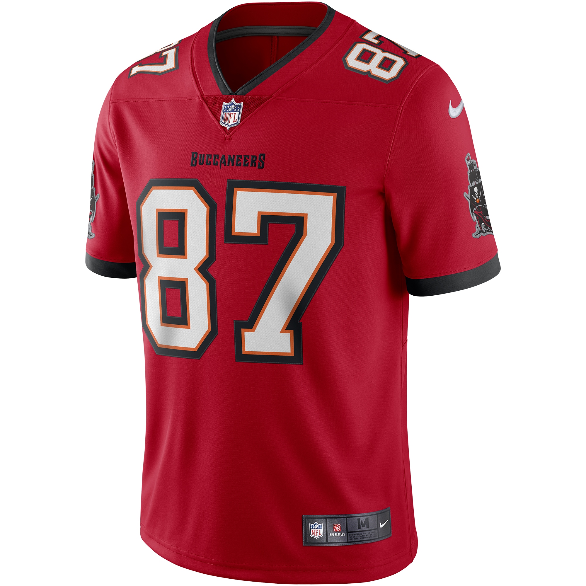 Rob Gronkowski Tampa Bay Buccaneers Nike Vapor Limited Jersey - Red - vstockx