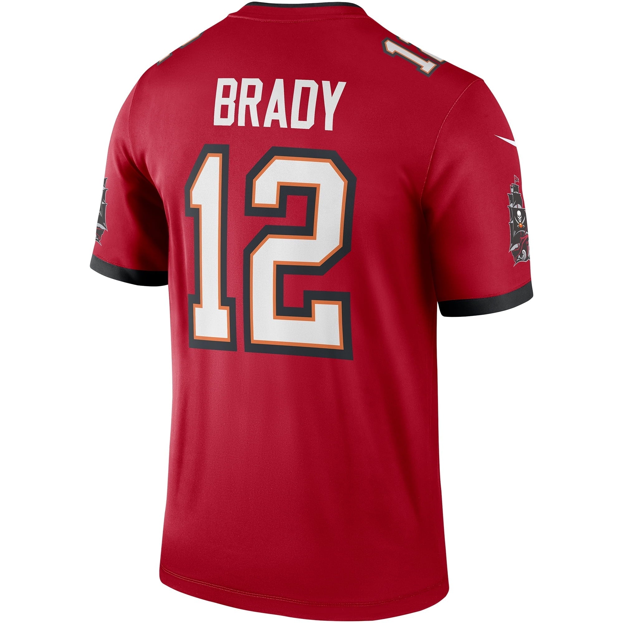 Men's Nike Tom Brady Red Tampa Bay Buccaneers Legend Jersey - vstockx
