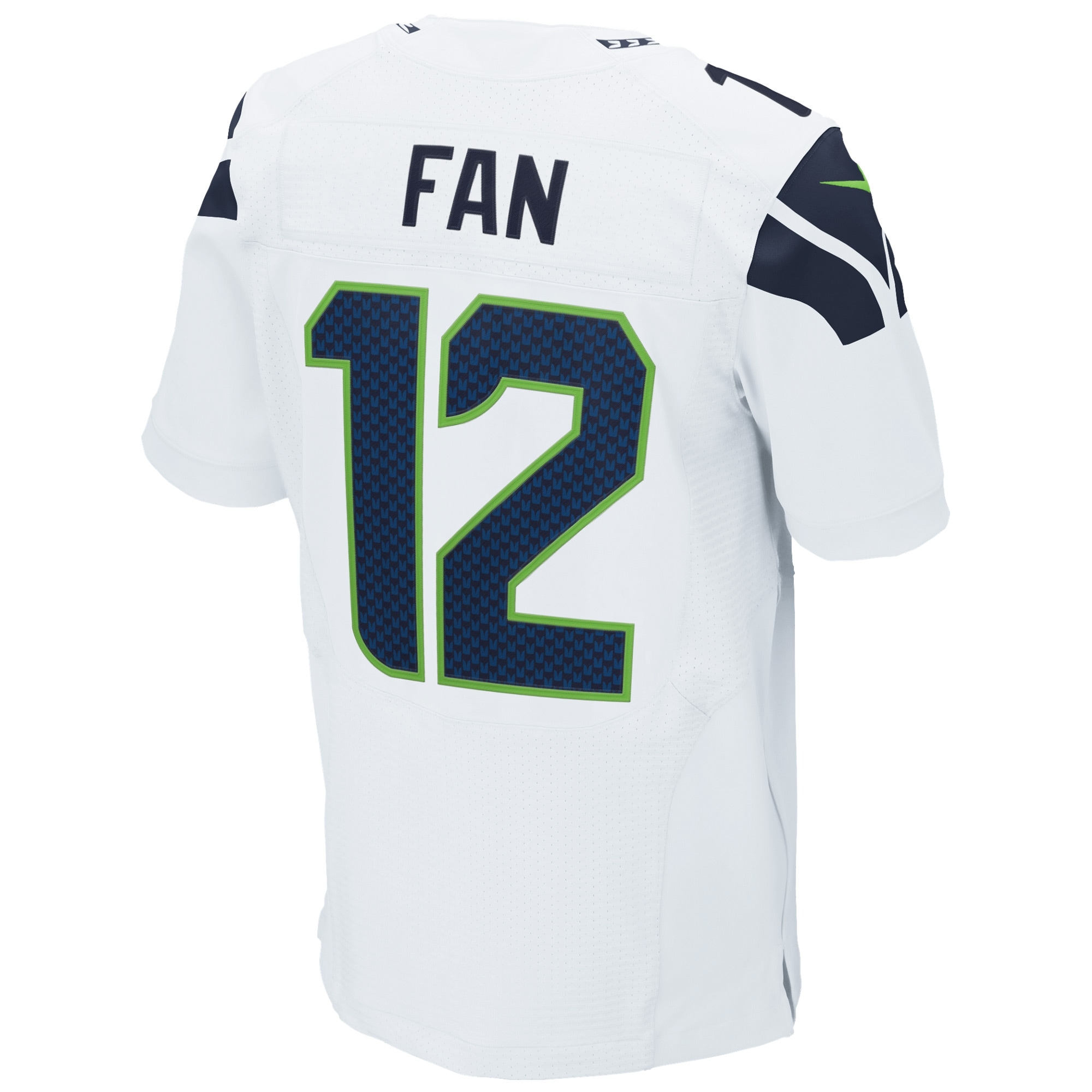 12s Seattle Seahawks Nike Elite Jersey - White - vstockx