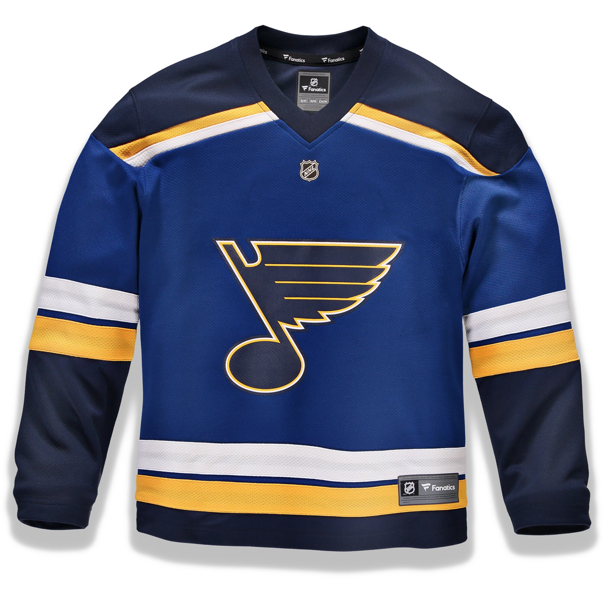 St. Louis Blues Fanatics Branded Youth Home Replica Blank Jersey - Blue - vstockx