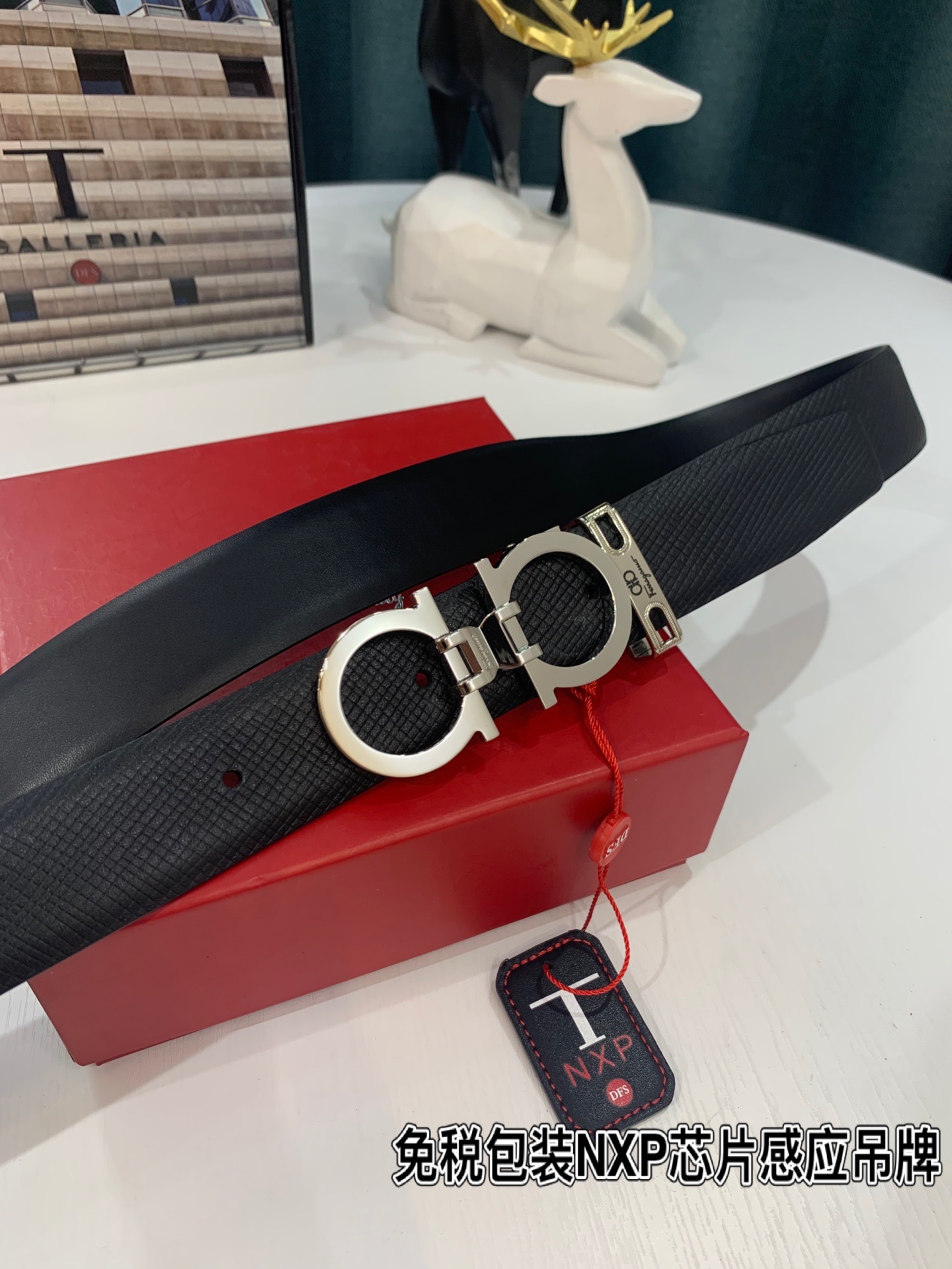 Streetwear Belt Ferragamo 319174 size:3.5cm - vstockx