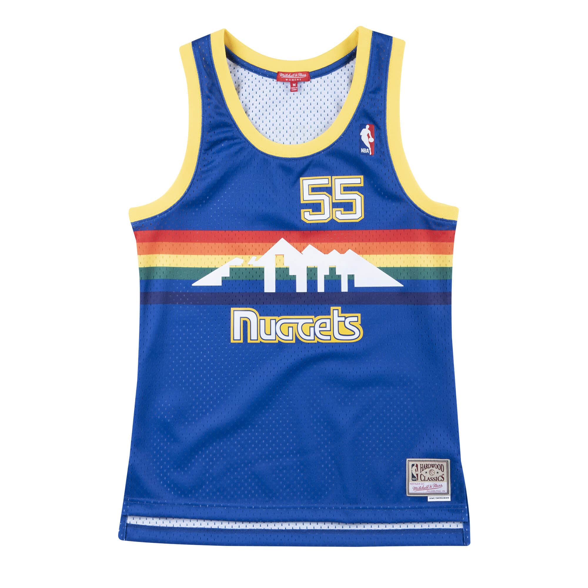 Women's Swingman Jersey Denver Nuggets 1991-92 Dikembe Mutombo - vstockx