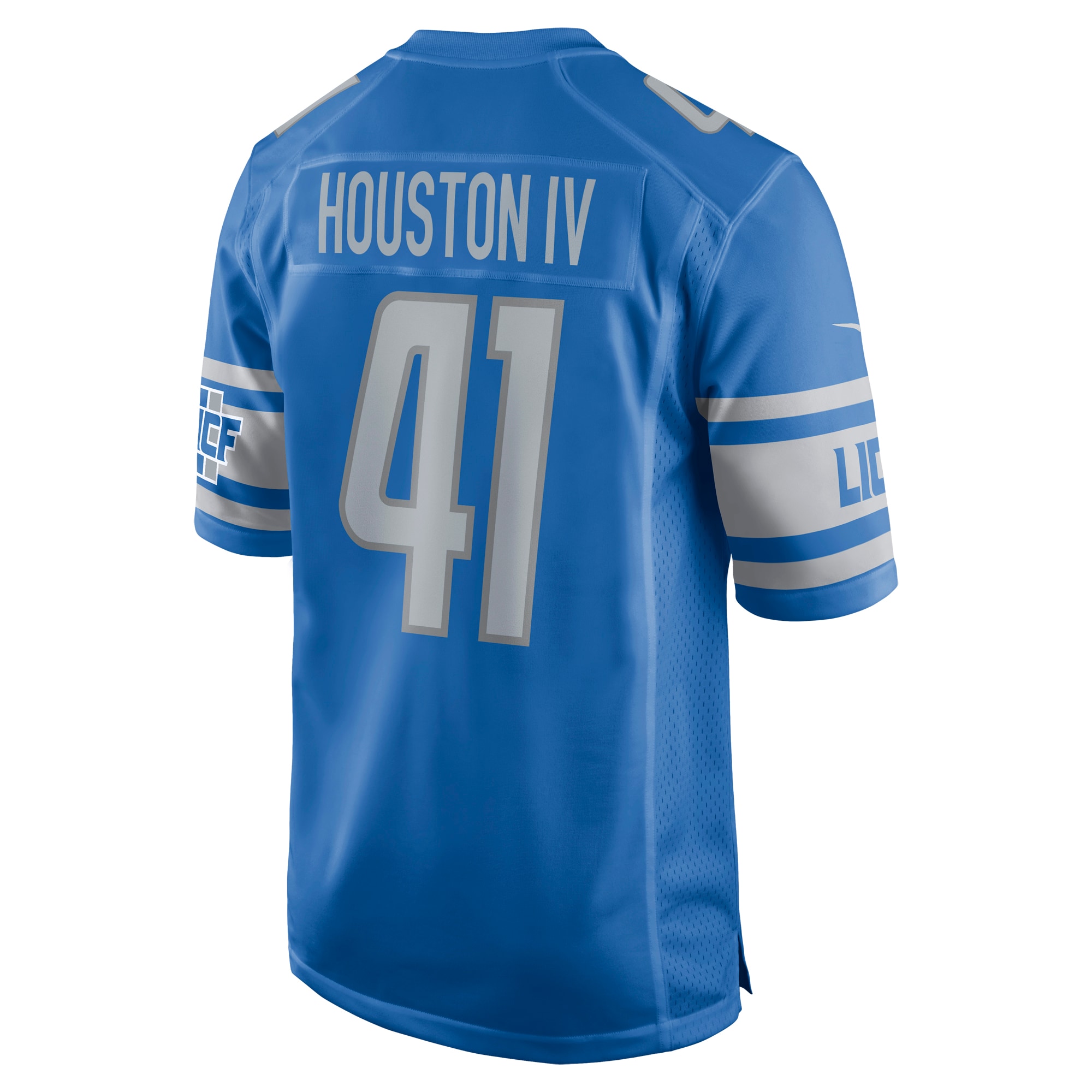 James Houston Detroit Lions Nike Game Jersey - Blue - vstockx