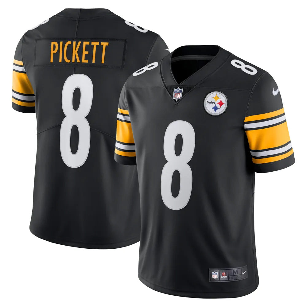 Youth Pittsburgh Steelers Kenny Pickett Vapor Jersey - Black - vstockx