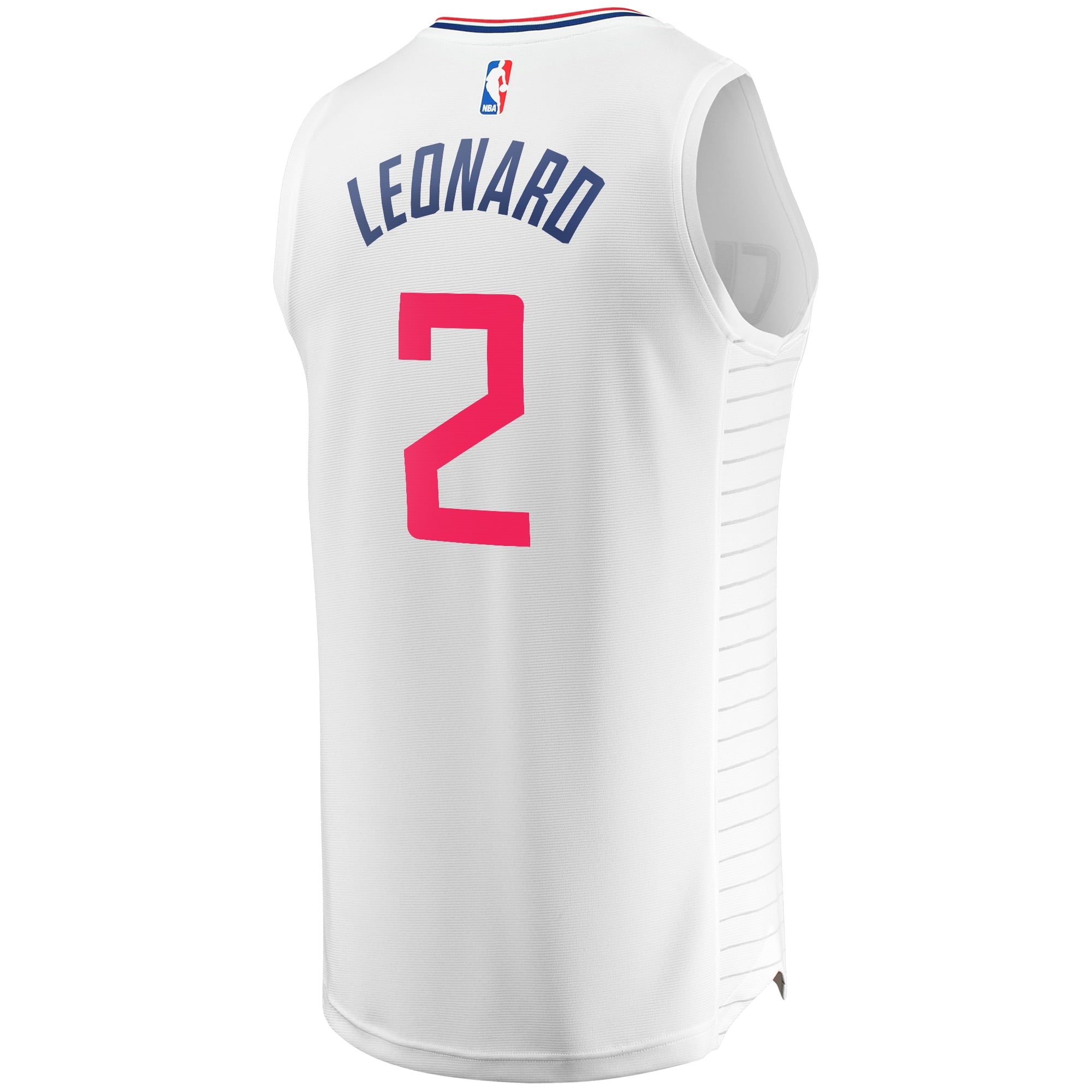 Men's Fanatics Branded Kawhi Leonard White LA Clippers Fast Break Replica Player Jersey - Association Edition - vstockx
