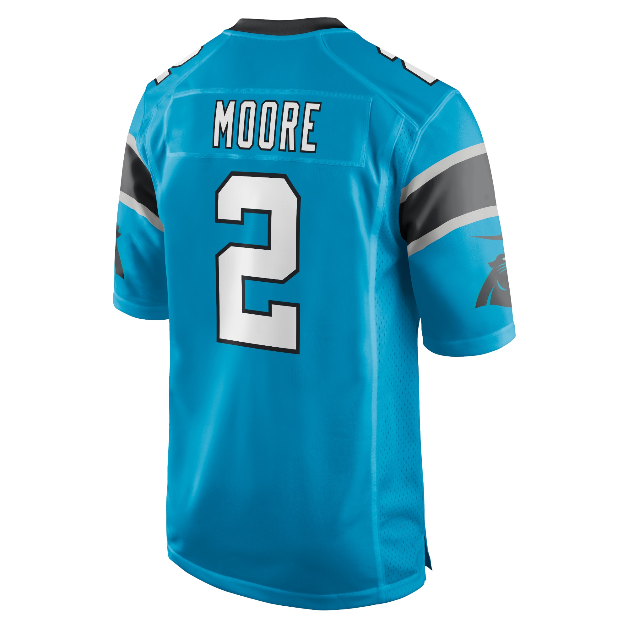D.J. Moore Carolina Panthers Nike Game Jersey - Blue - vstockx