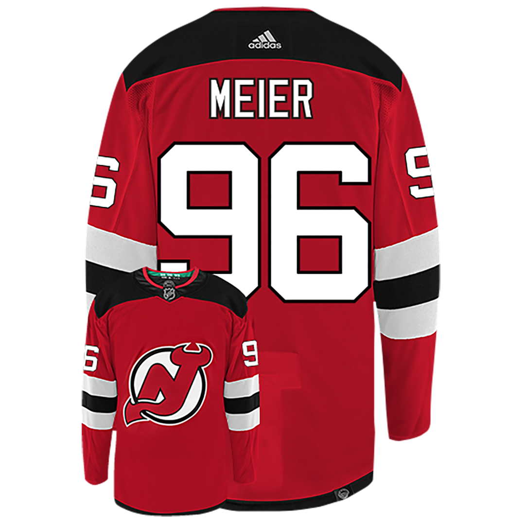 Timo Meier New Jersey Devils Adidas Primegreen Authentic NHL Hockey Jersey - vstockx