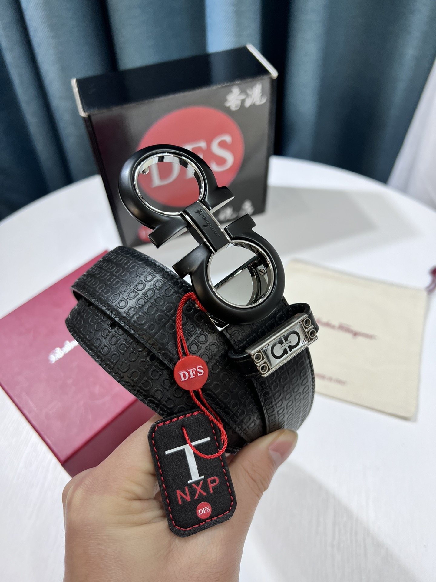 Streetwear Belt Ferragamo 319559 size:3.5cm - vstockx