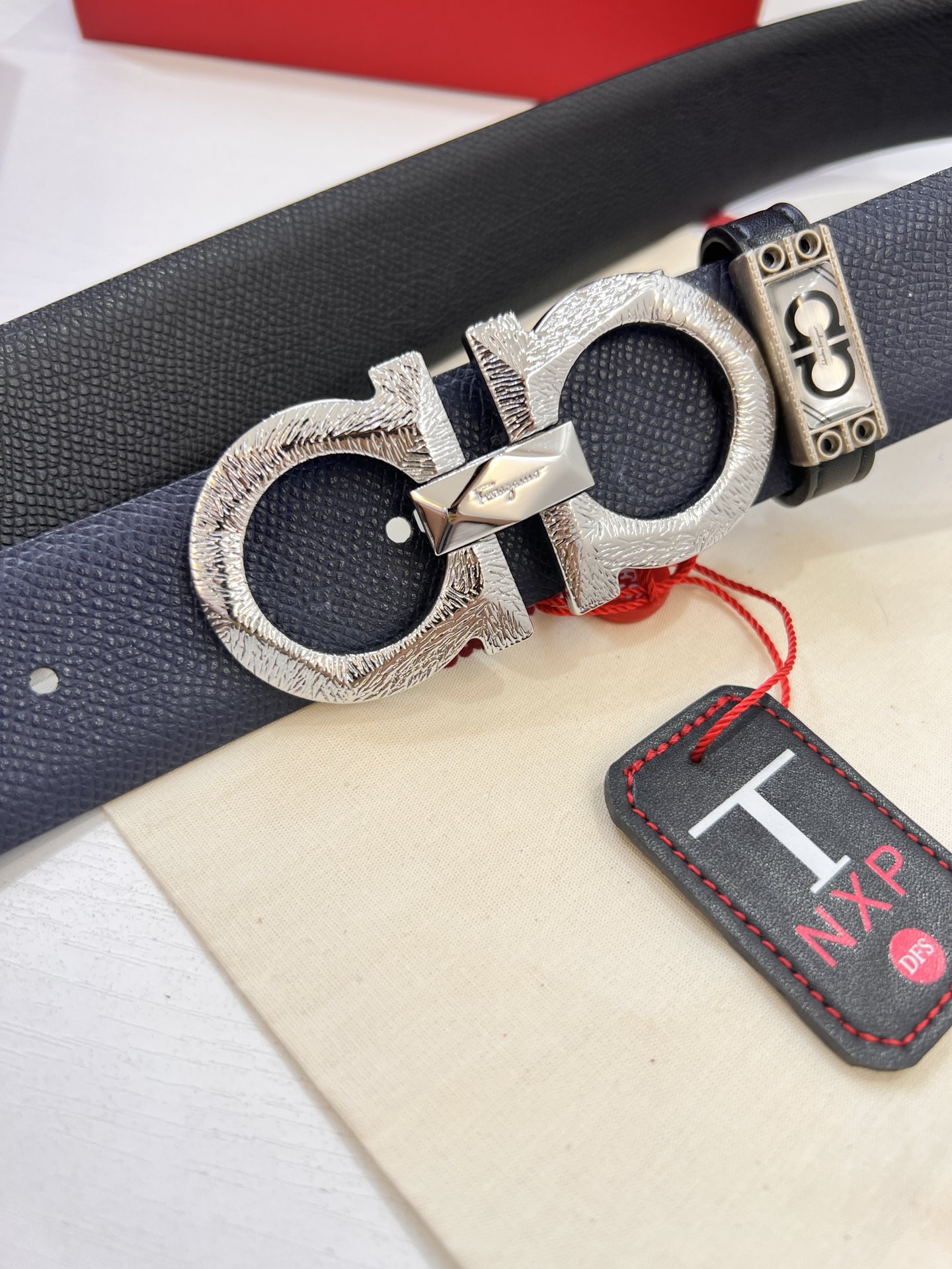 Streetwear Belt Ferragamo 319690 size:3.5cm - vstockx