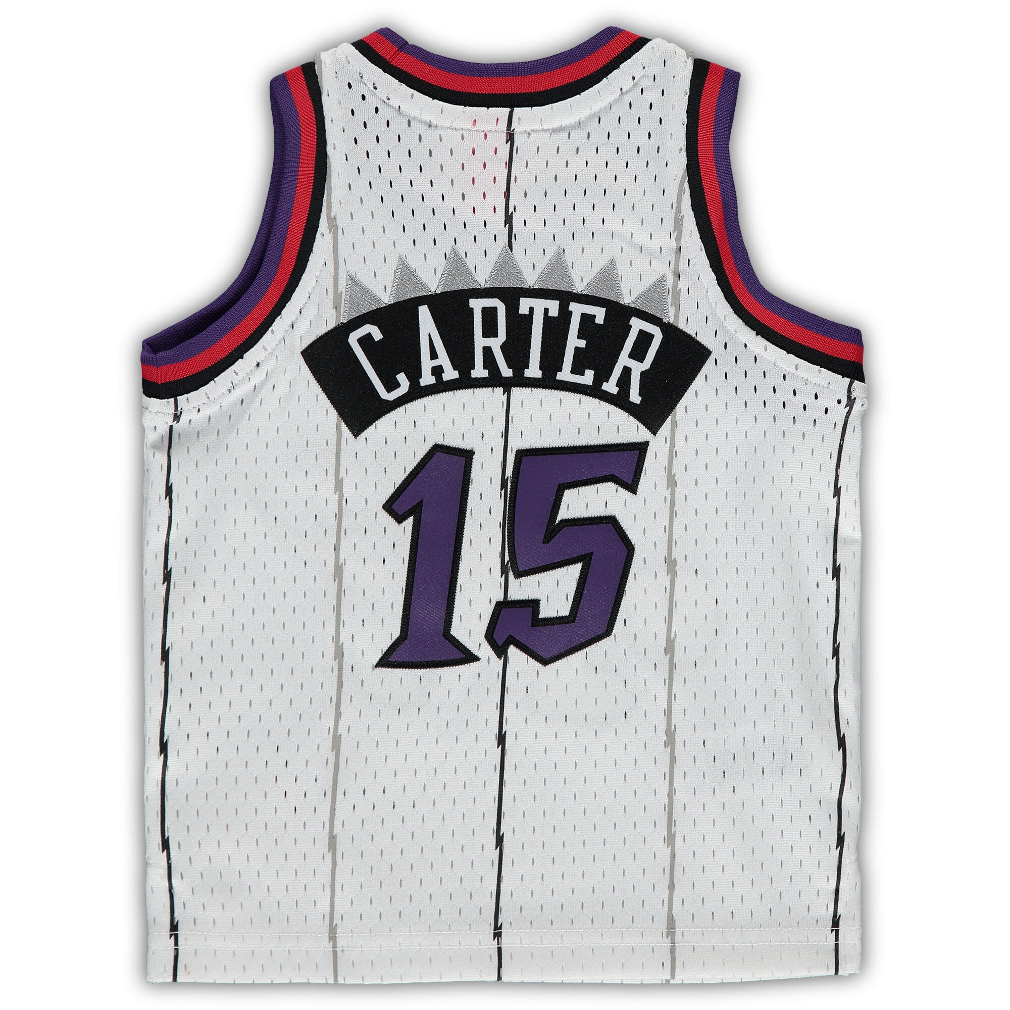 Vince Carter Toronto Raptors Mitchell & Ness Infant 1998-99 Hardwood Classics Player Jersey - White - vstockx