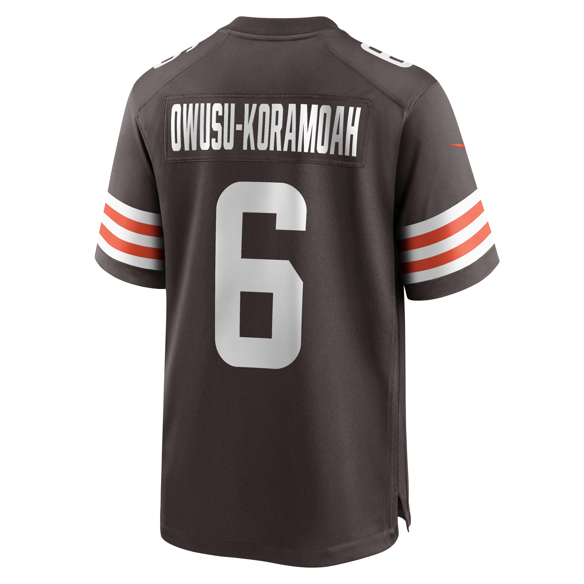 Jeremiah Owusu-Koramoah Cleveland Browns Nike Team Game Jersey - Brown - vstockx