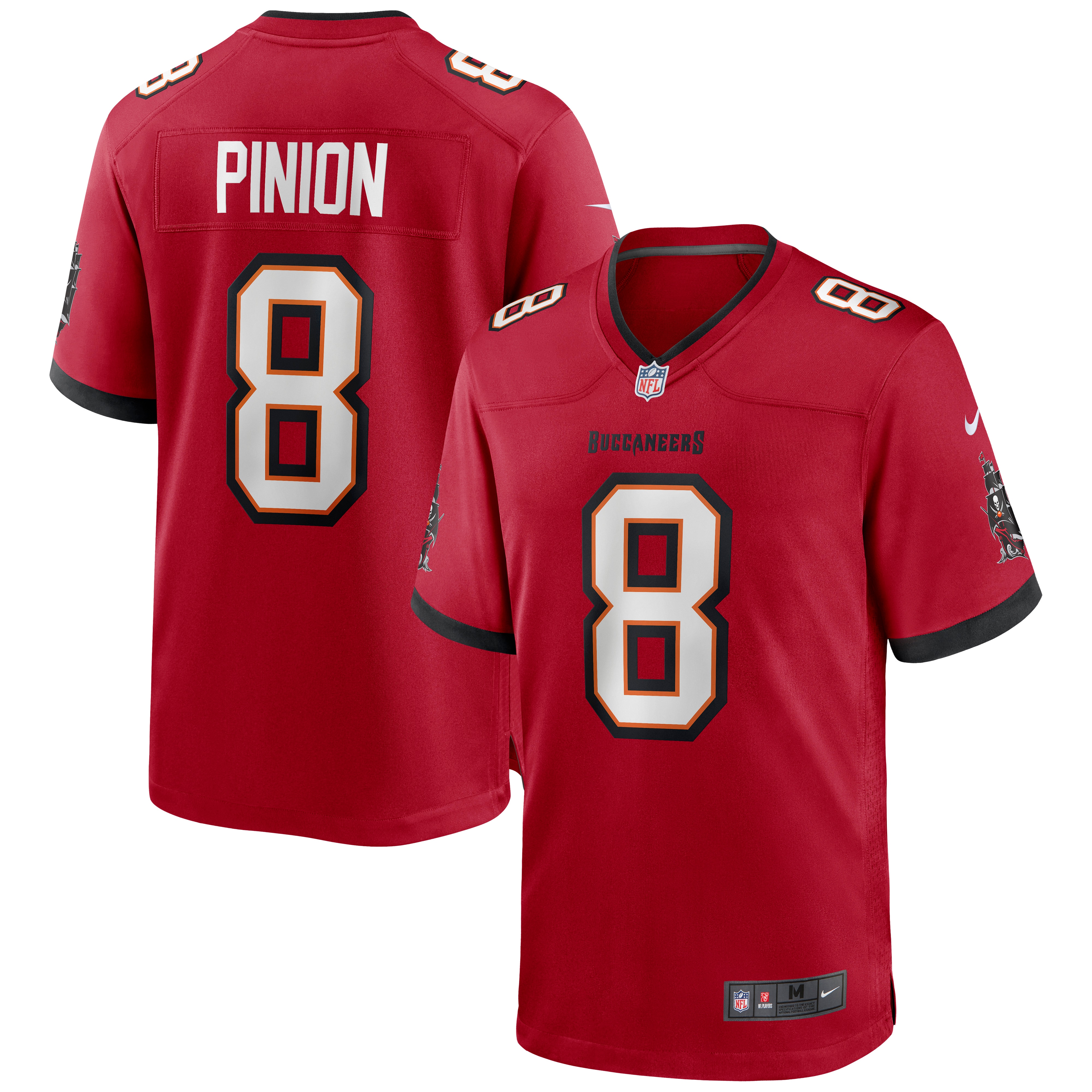 Bradley Pinion Tampa Bay Buccaneers Nike Game Jersey - Red - vstockx