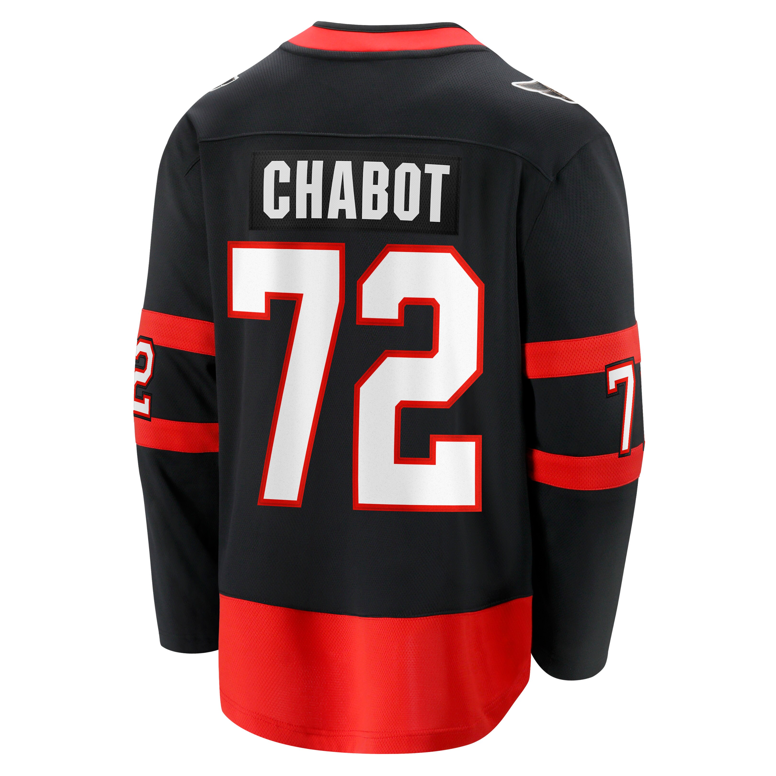 Thomas Chabot Ottawa Senators Fanatics Branded Home Breakaway Jersey - Black - vstockx