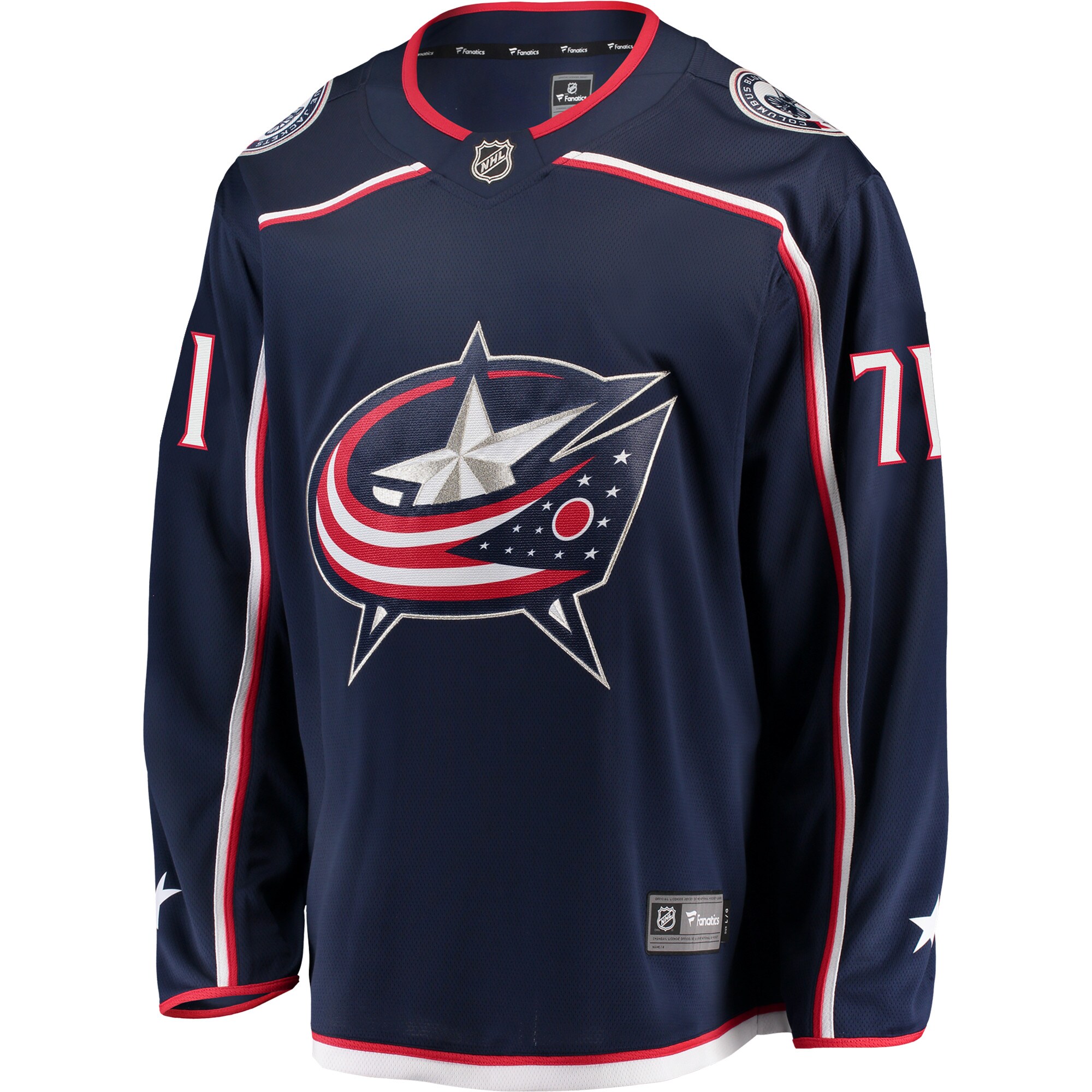 Nick Foligno Columbus Blue Jackets Fanatics Branded Breakaway Jersey - Navy - vstockx
