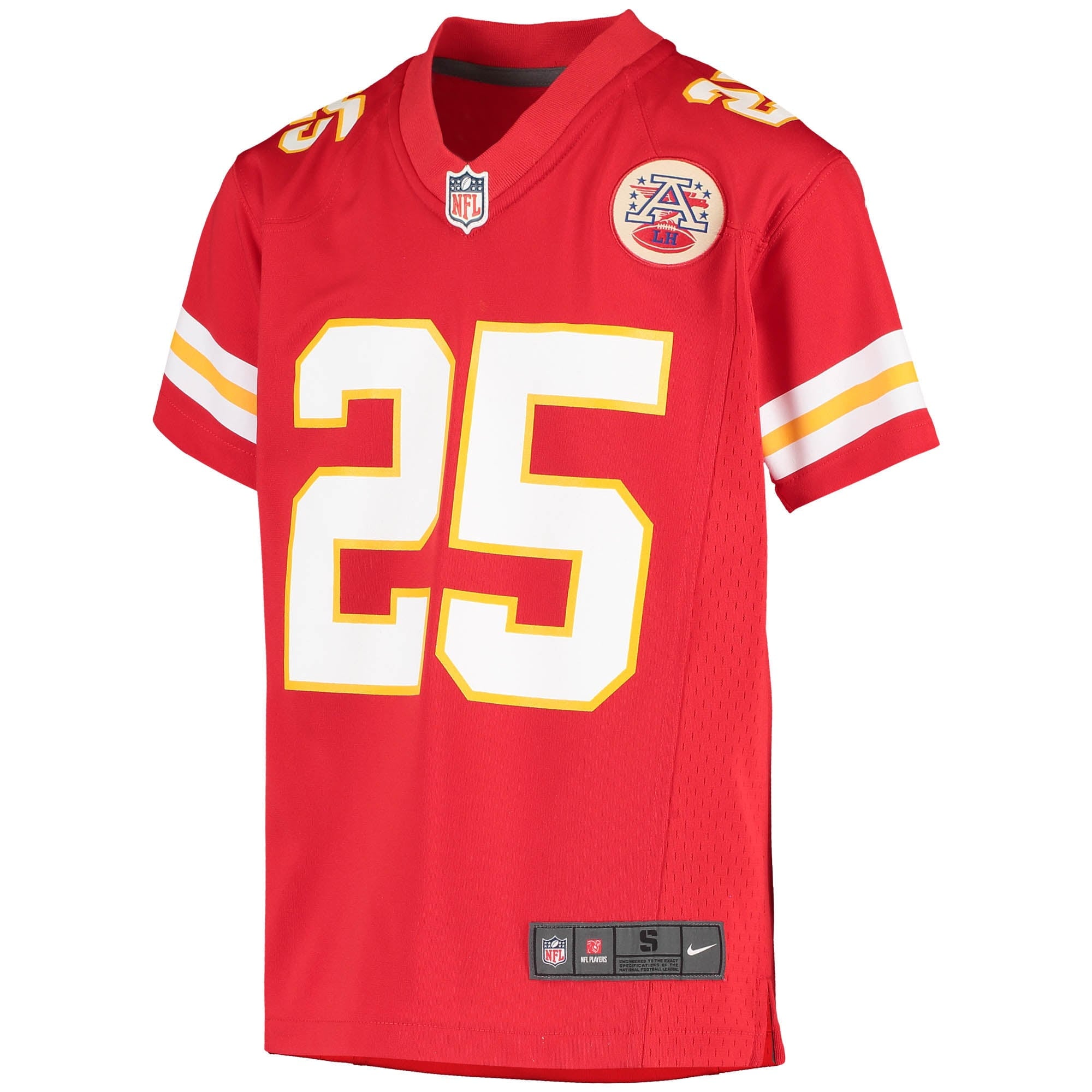 Youth Nike Clyde Edwards-Helaire Red Kansas City Chiefs Game Jersey - vstockx