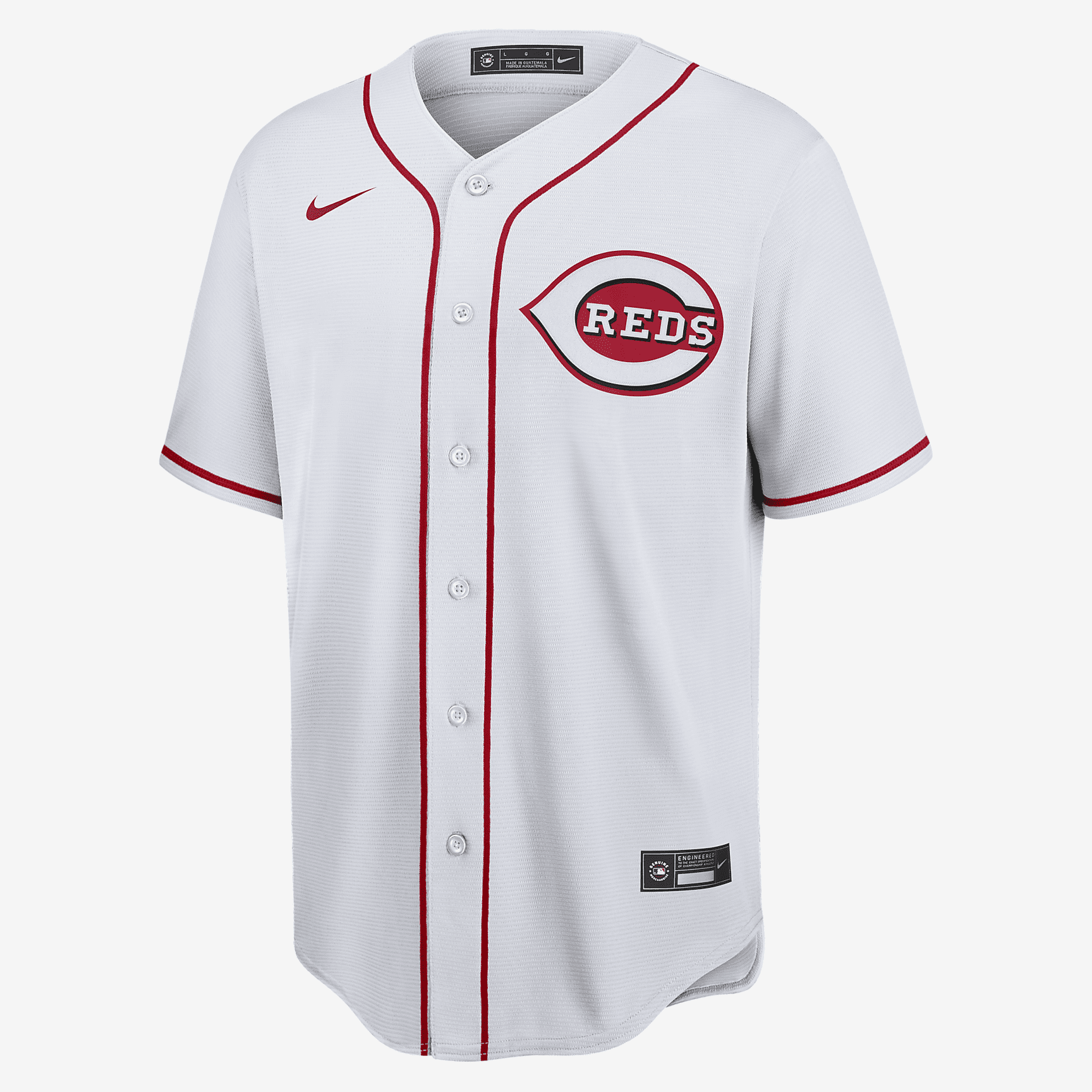 MLB Cincinnati Reds (Eugenio Suarez) Men's Replica Baseball Jersey - White - vstockx