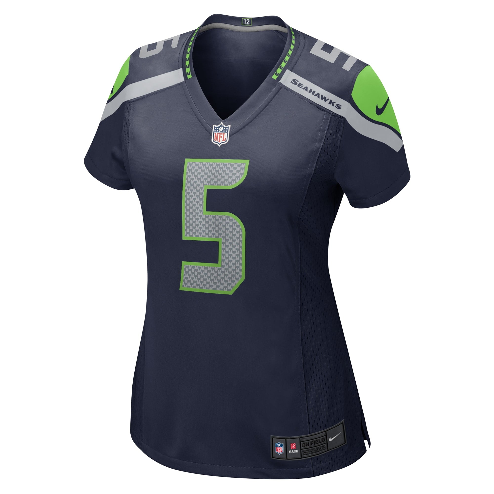 Women's Nike Jason Myers College Navy Seattle Seahawks Game Jersey - vstockx