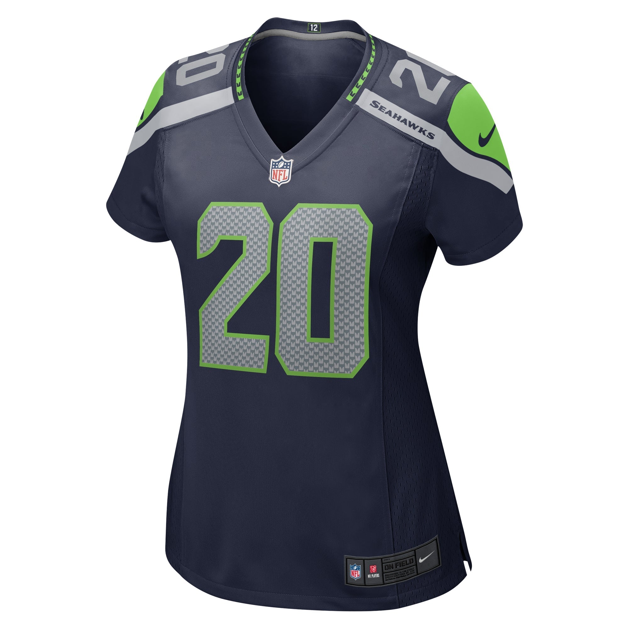 Women's Nike Julian Love College Navy Seattle Seahawks Game Player Jersey - vstockx