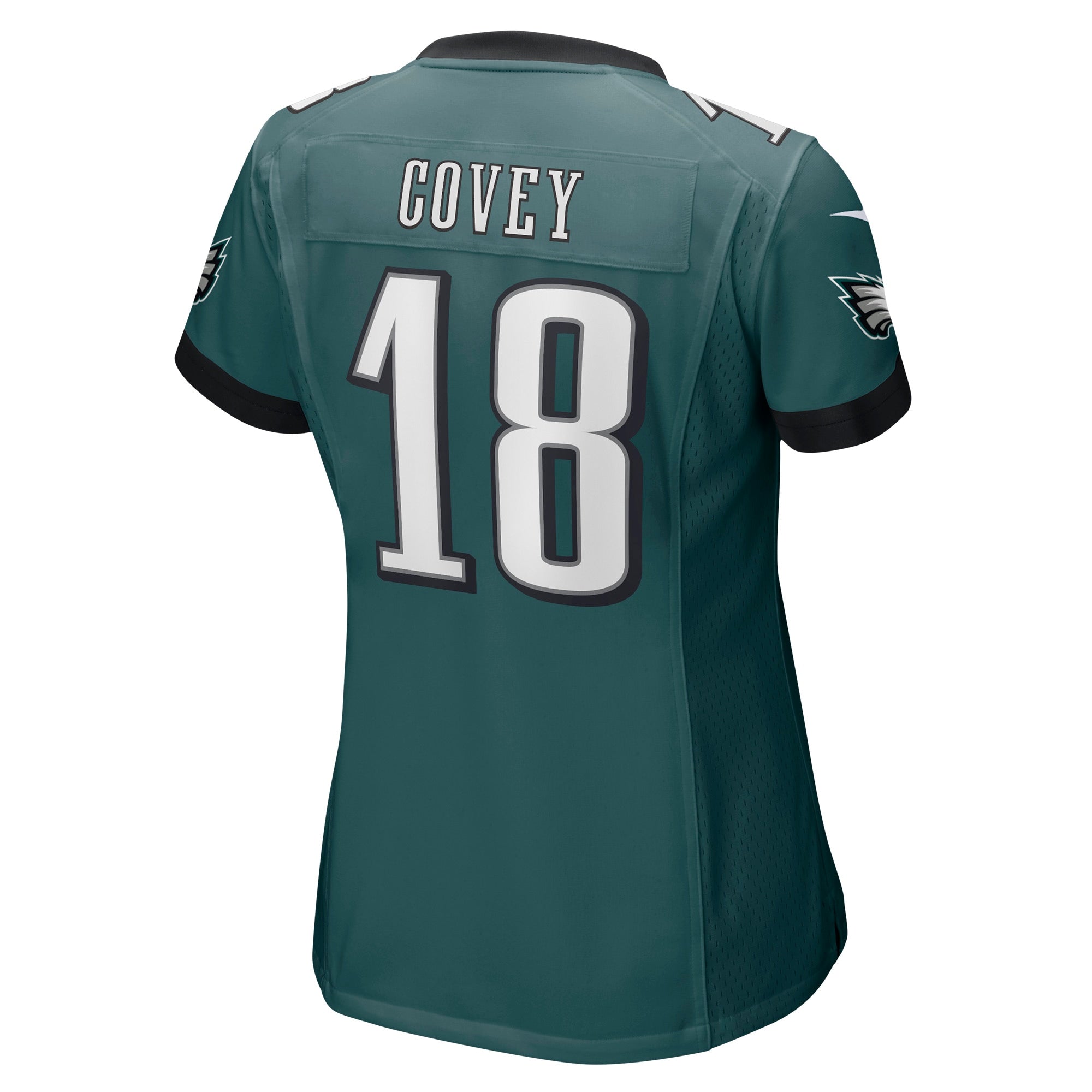 Women's Nike Britain Covey Midnight Green Philadelphia Eagles Home Game Player Jersey - vstockx