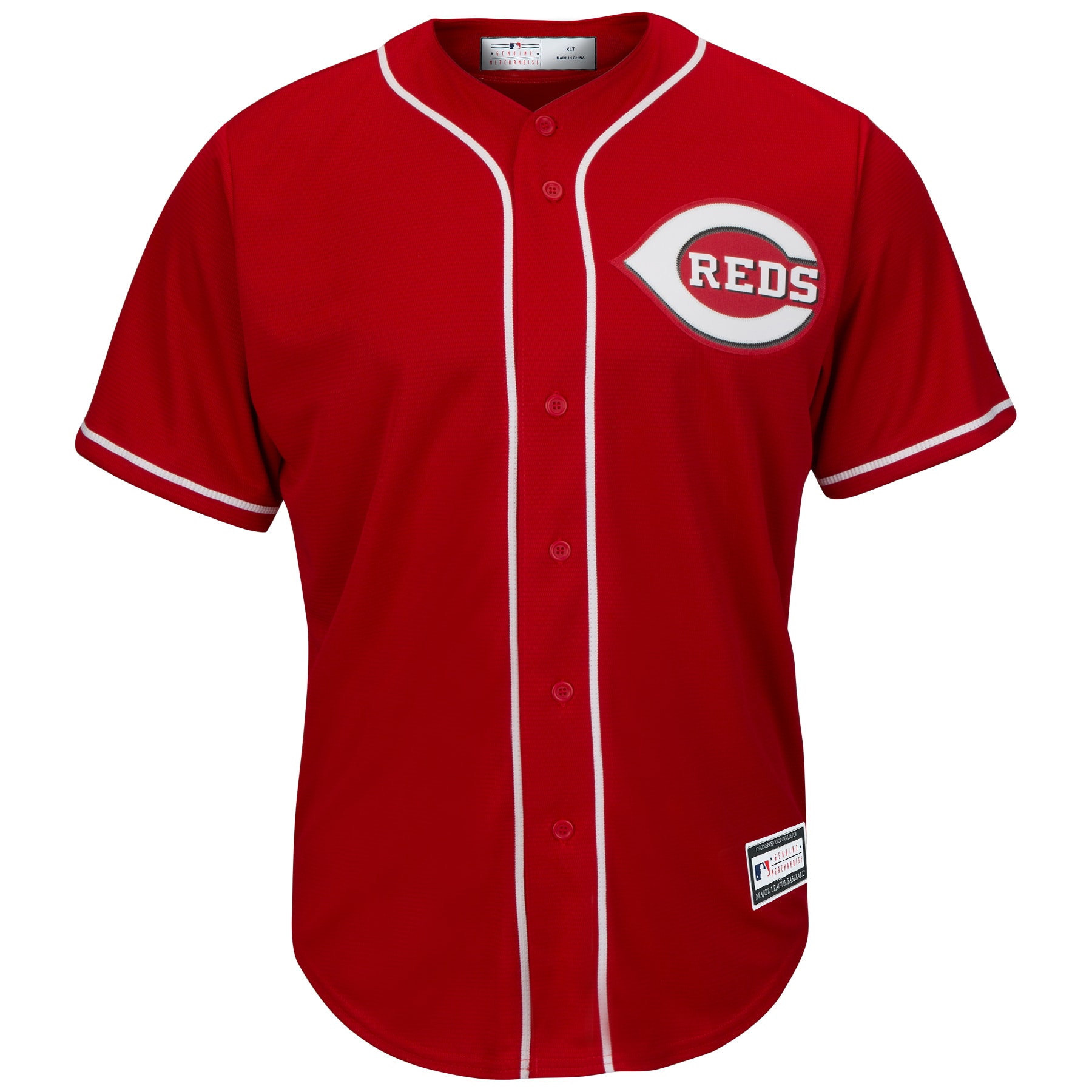 Cincinnati Reds Big & Tall Replica Team Jersey - Red - vstockx