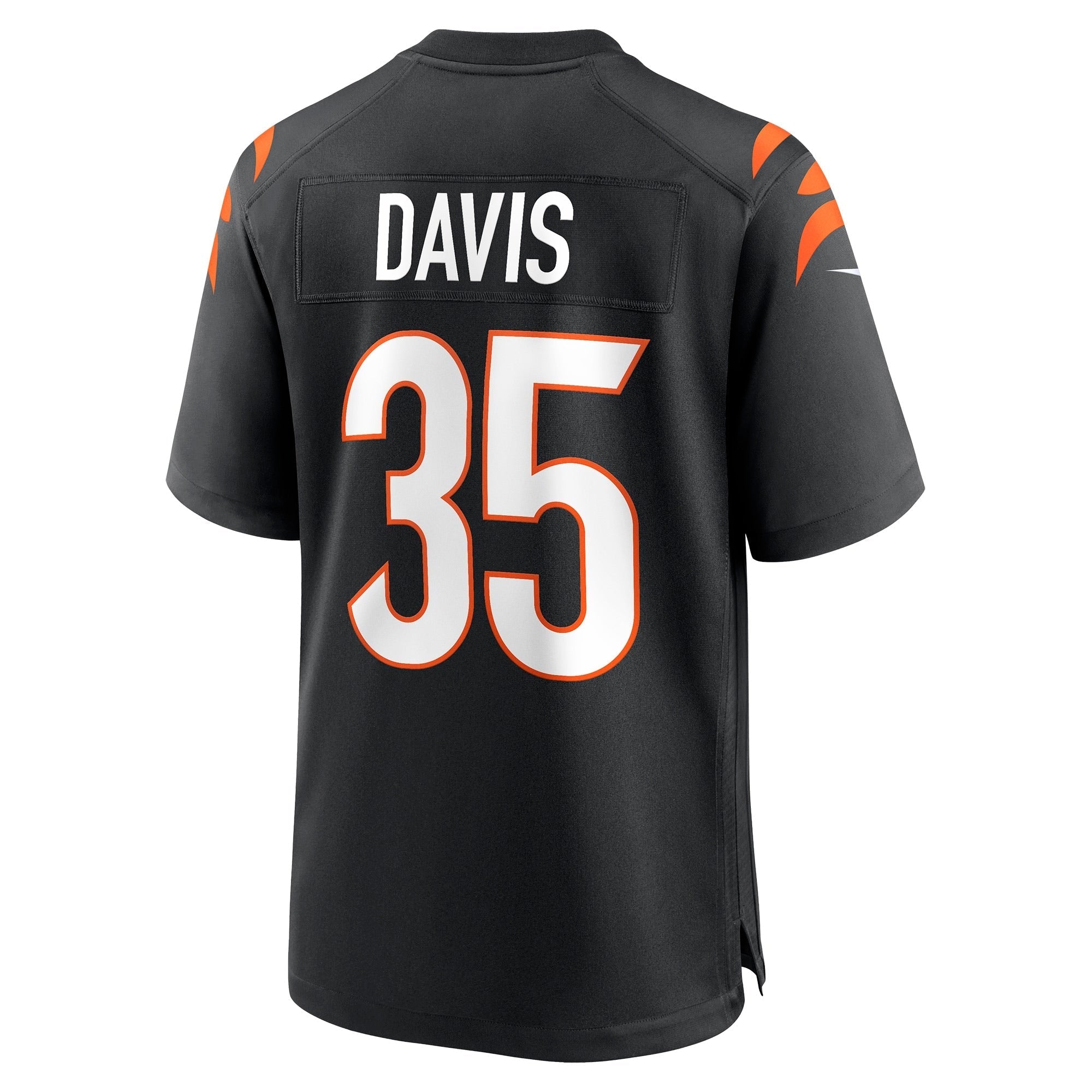 Men's Nike Jalen Davis Black Cincinnati Bengals Game Player Jersey - vstockx