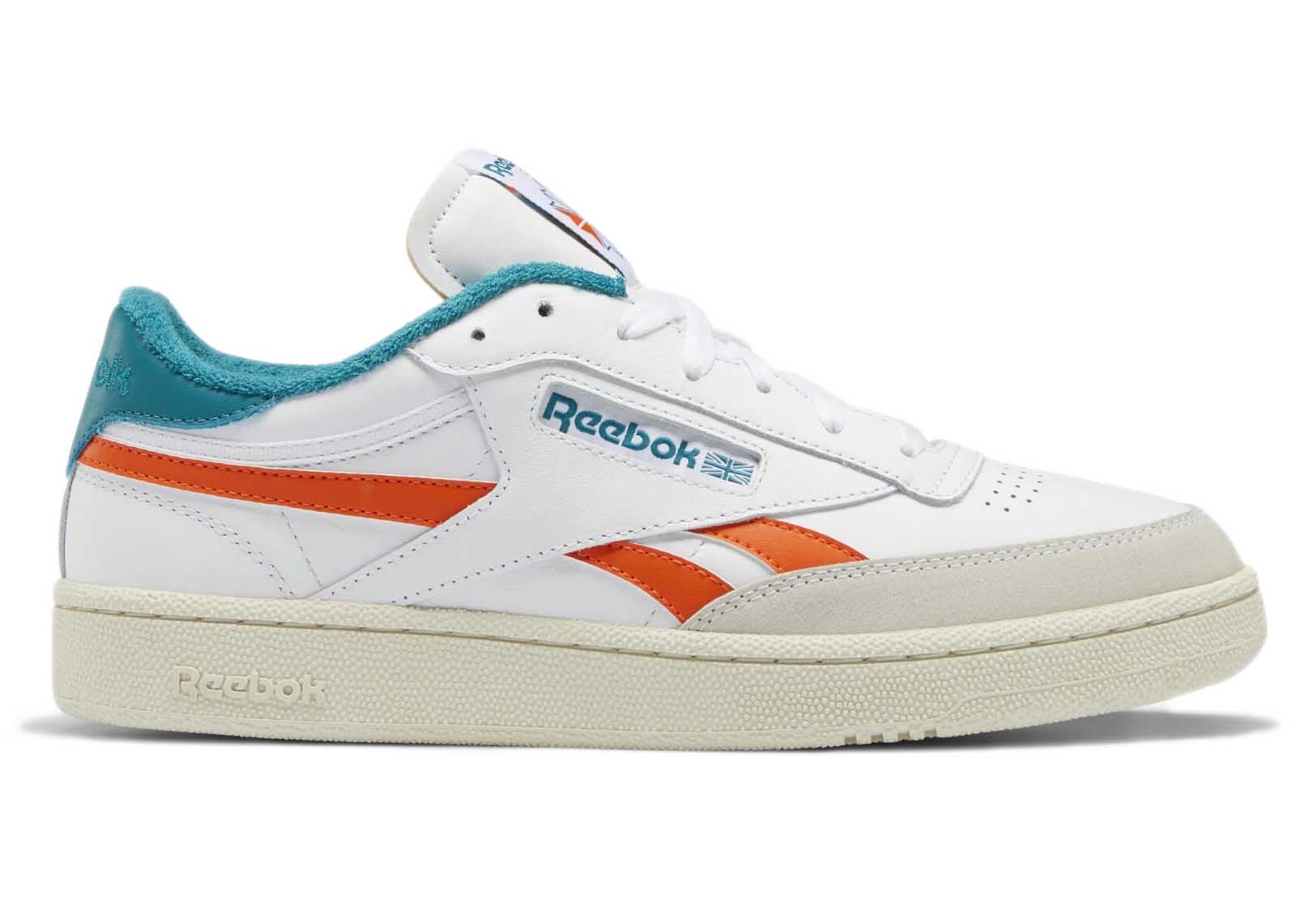 Reebok Club C Revenge White Seaport Teal - vstockx