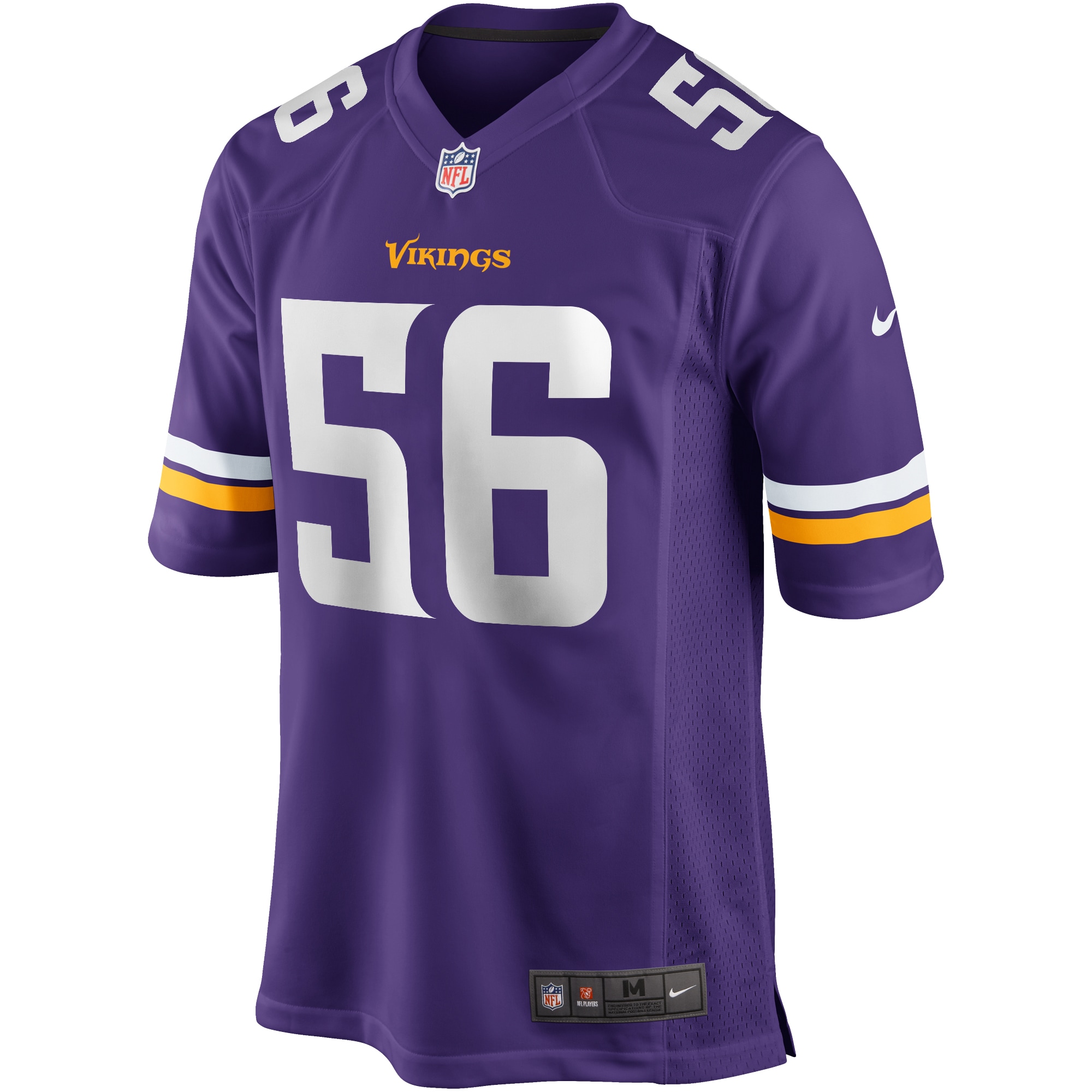 Garrett Bradbury Minnesota Vikings Nike Game Player Jersey - Purple - vstockx