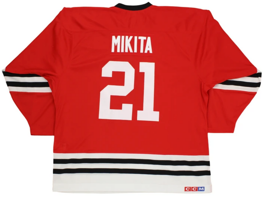 CCM Chicago Blackhawks Stan Mikita Team Classic Vintage Jersey - vstockx