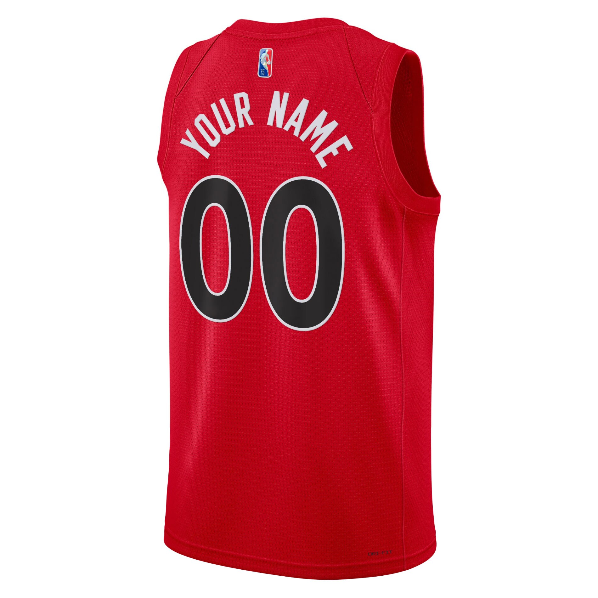 Toronto Raptors Nike 2021/22 Diamond Swingman Custom Jersey - Icon Edition - Red - vstockx