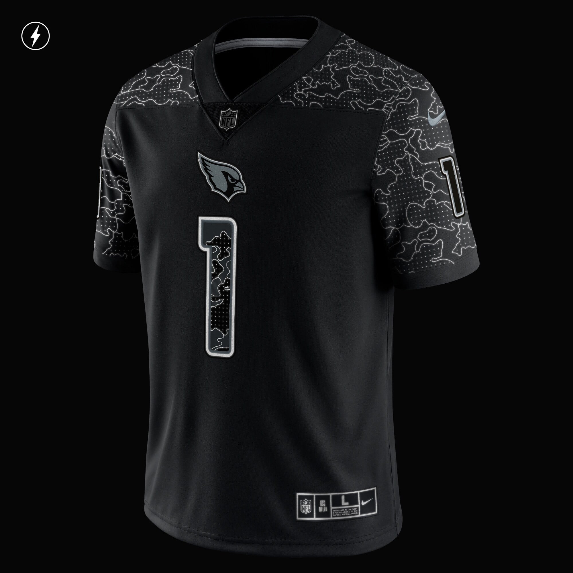 Men's Nike Kyler Murray Black Arizona Cardinals RFLCTV Limited Jersey - vstockx