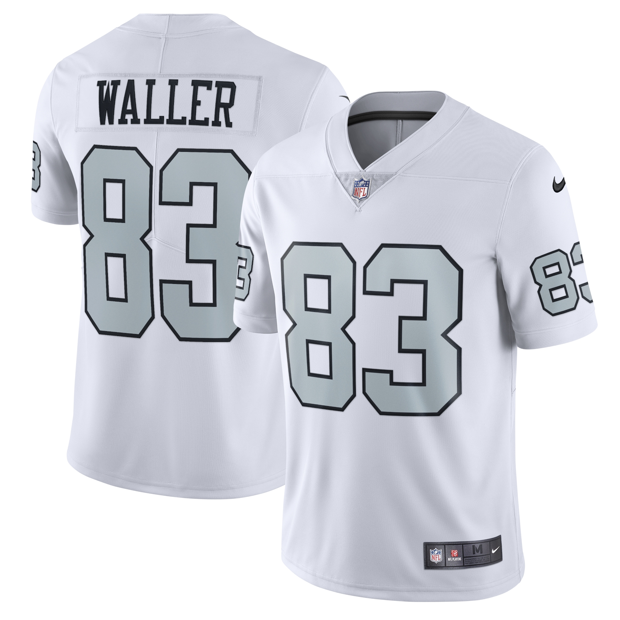 Darren Waller Las Vegas Raiders Nike Alternate Vapor Limited Jersey - White - vstockx