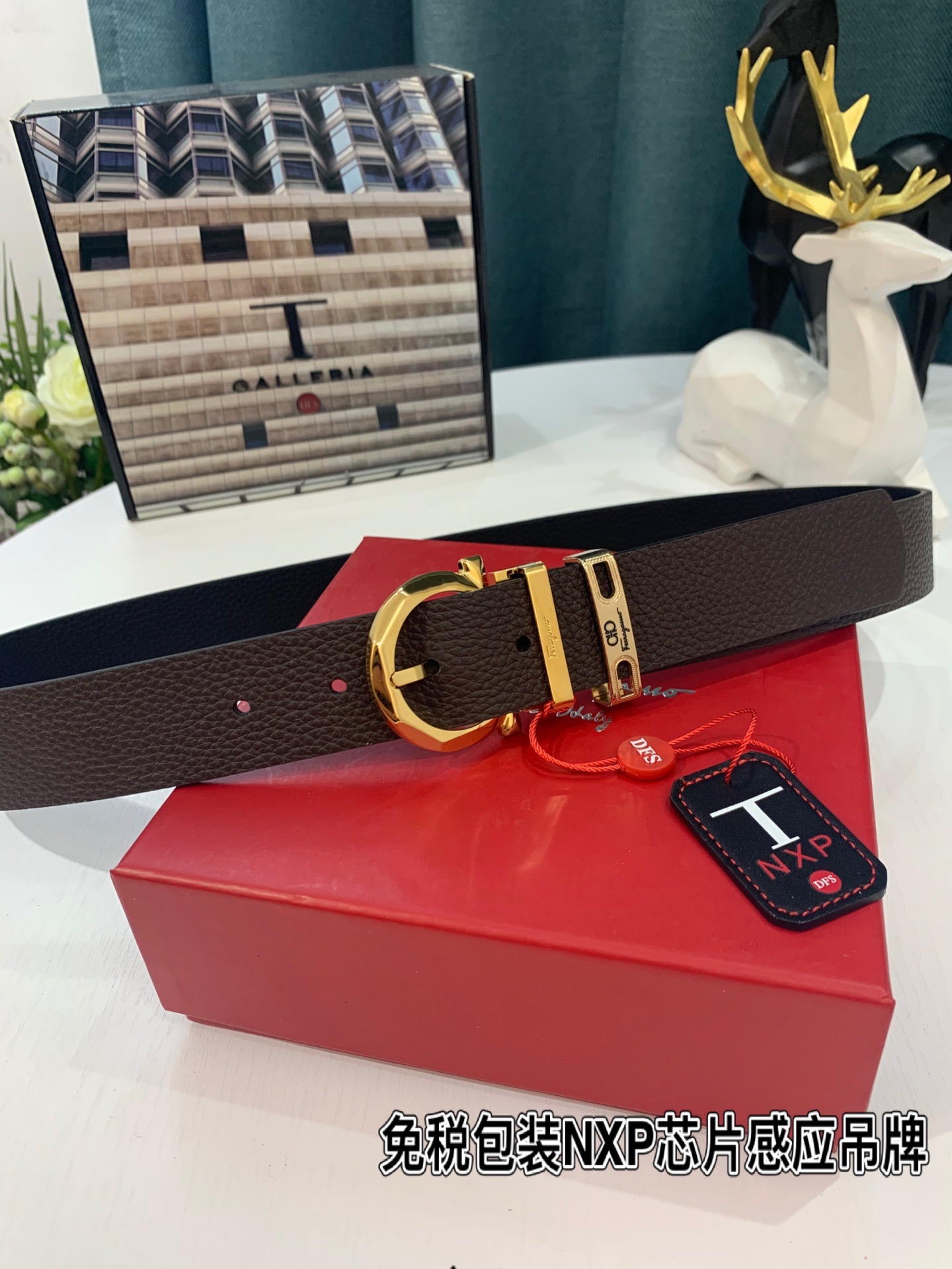 Streetwear Belt Ferragamo 319204 size:3.5cm - vstockx
