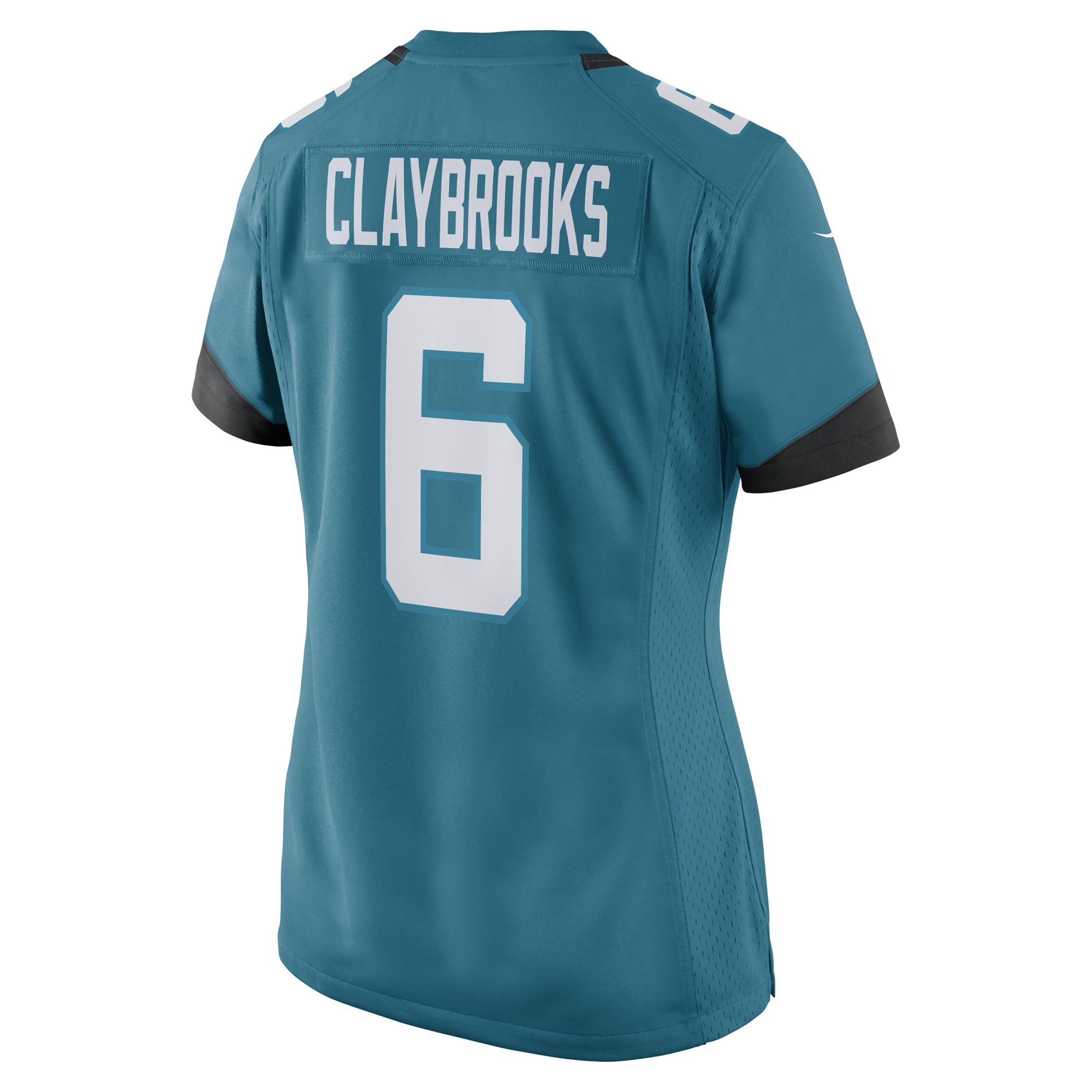 Chris Claybrooks Jacksonville Jaguars Nike Women's Game Player Jersey - Teal - vstockx