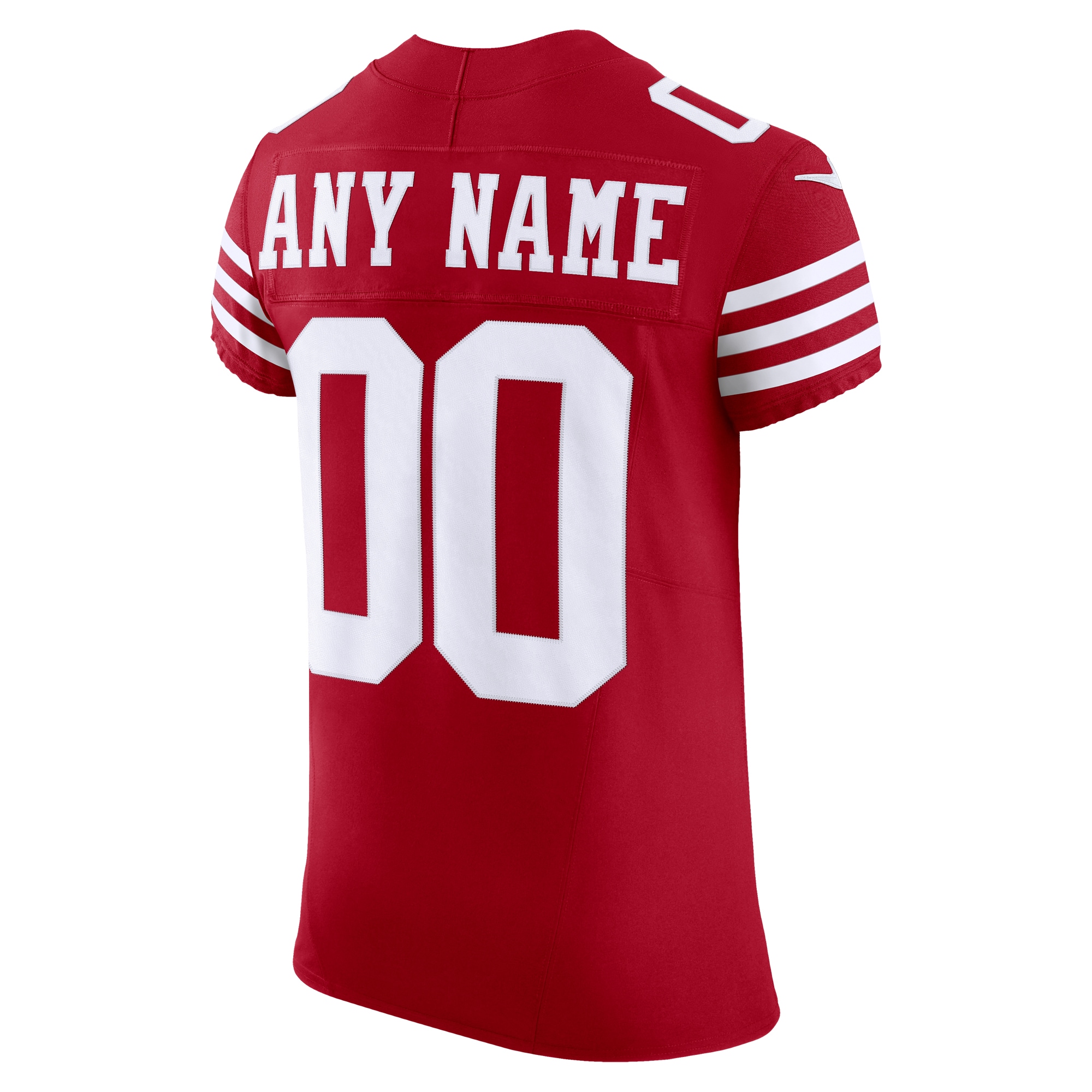 San Francisco 49ers Nike Vapor F.U.S.E. Elite Custom Jersey - Scarlet - vstockx