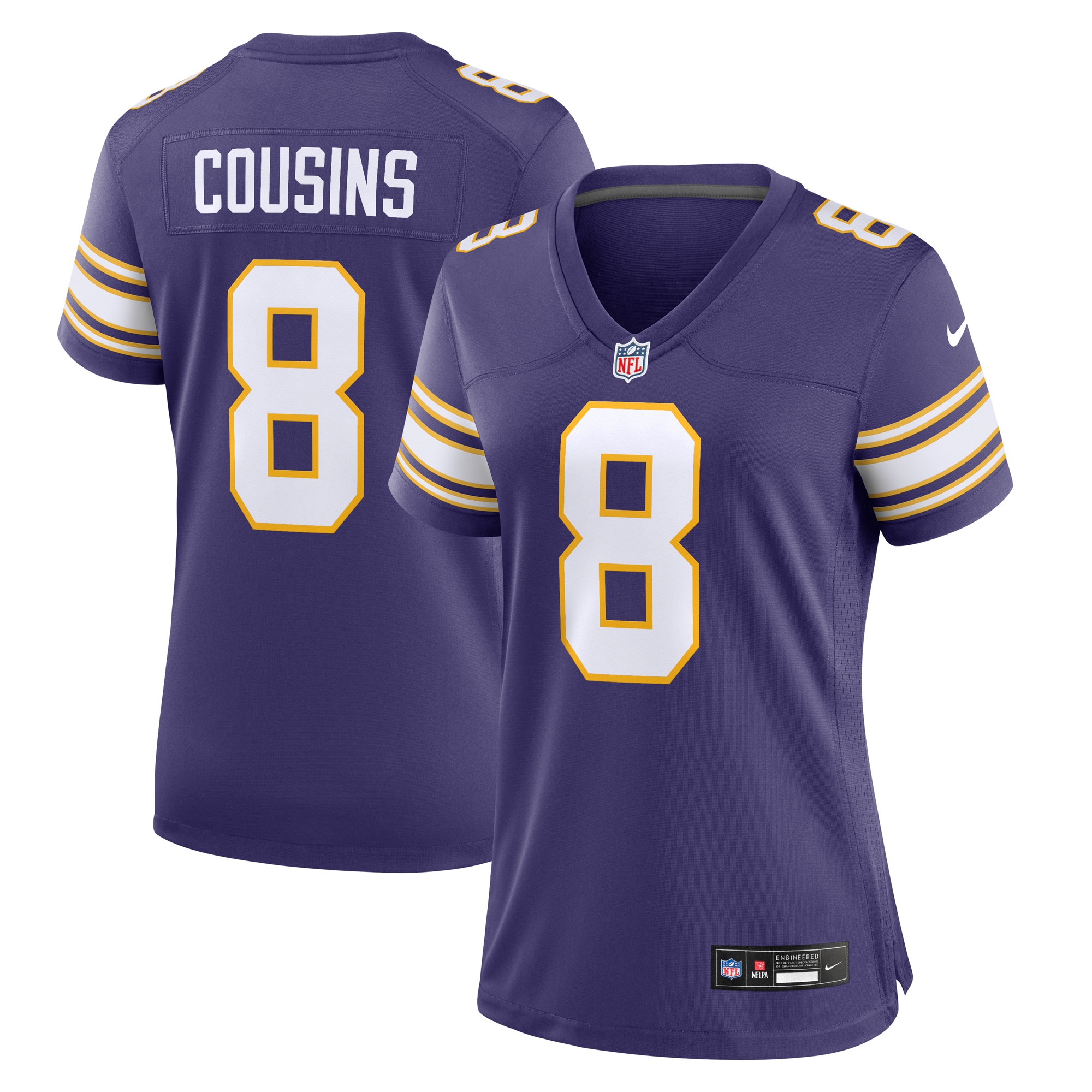 Kirk Cousins Minnesota Vikings Nike Women's Player Jersey - Purple - vstockx