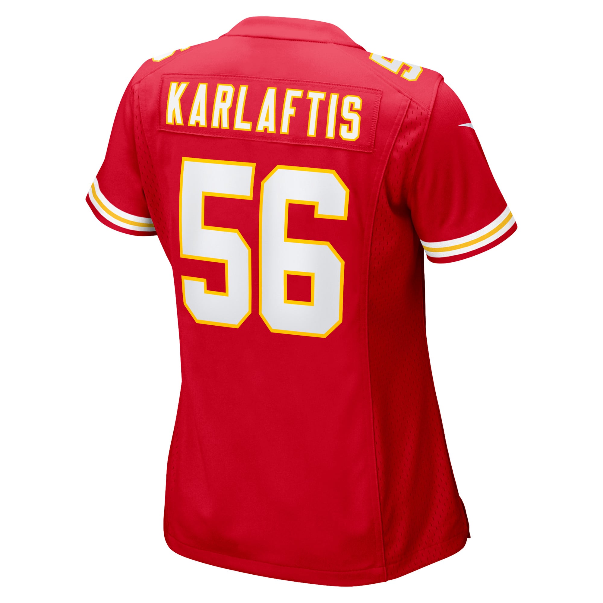 George Karlaftis Kansas City Chiefs Nike Women's Game Player Jersey - Red - vstockx