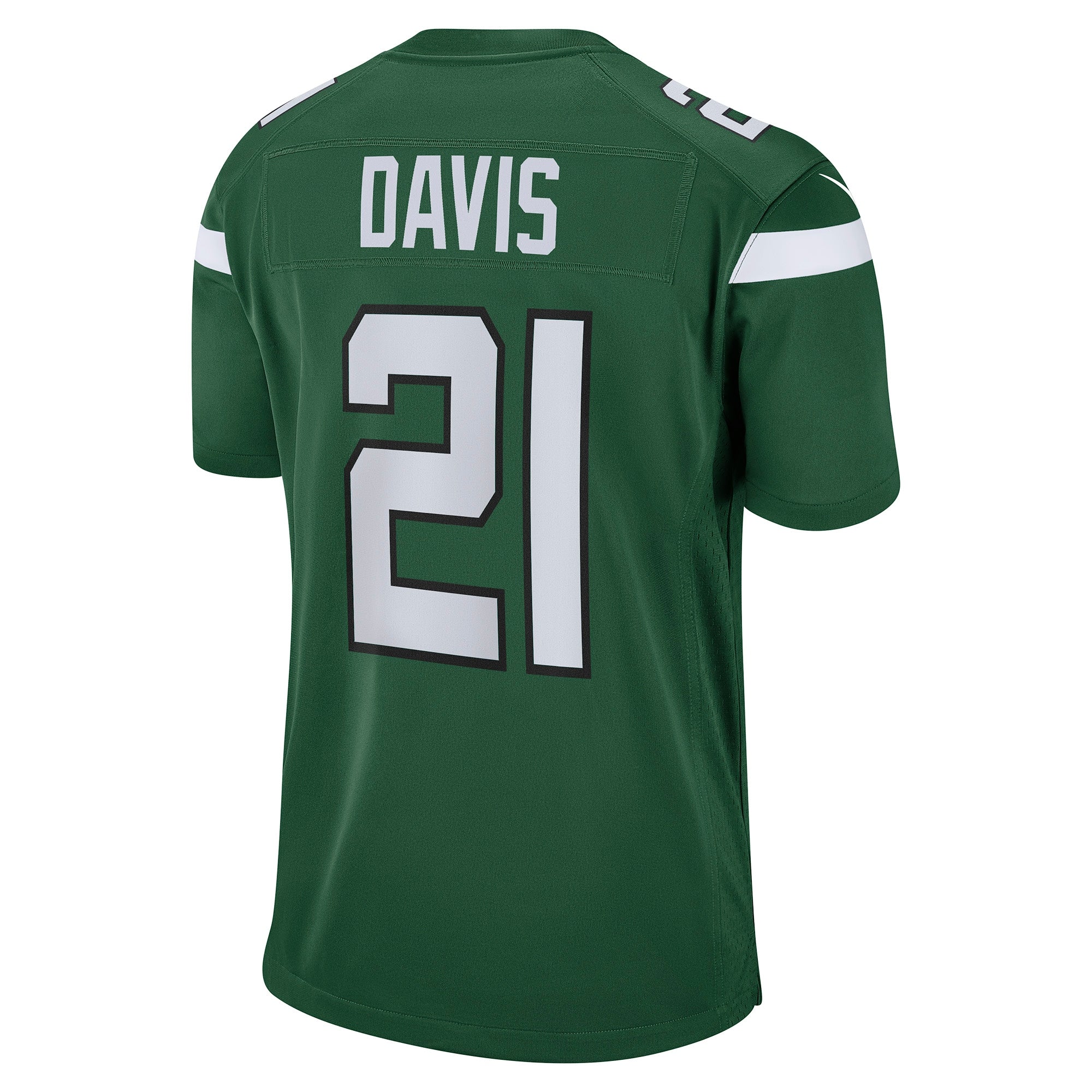 Men's Nike Ashtyn Davis Gotham Green New York Jets Game Player Jersey - vstockx