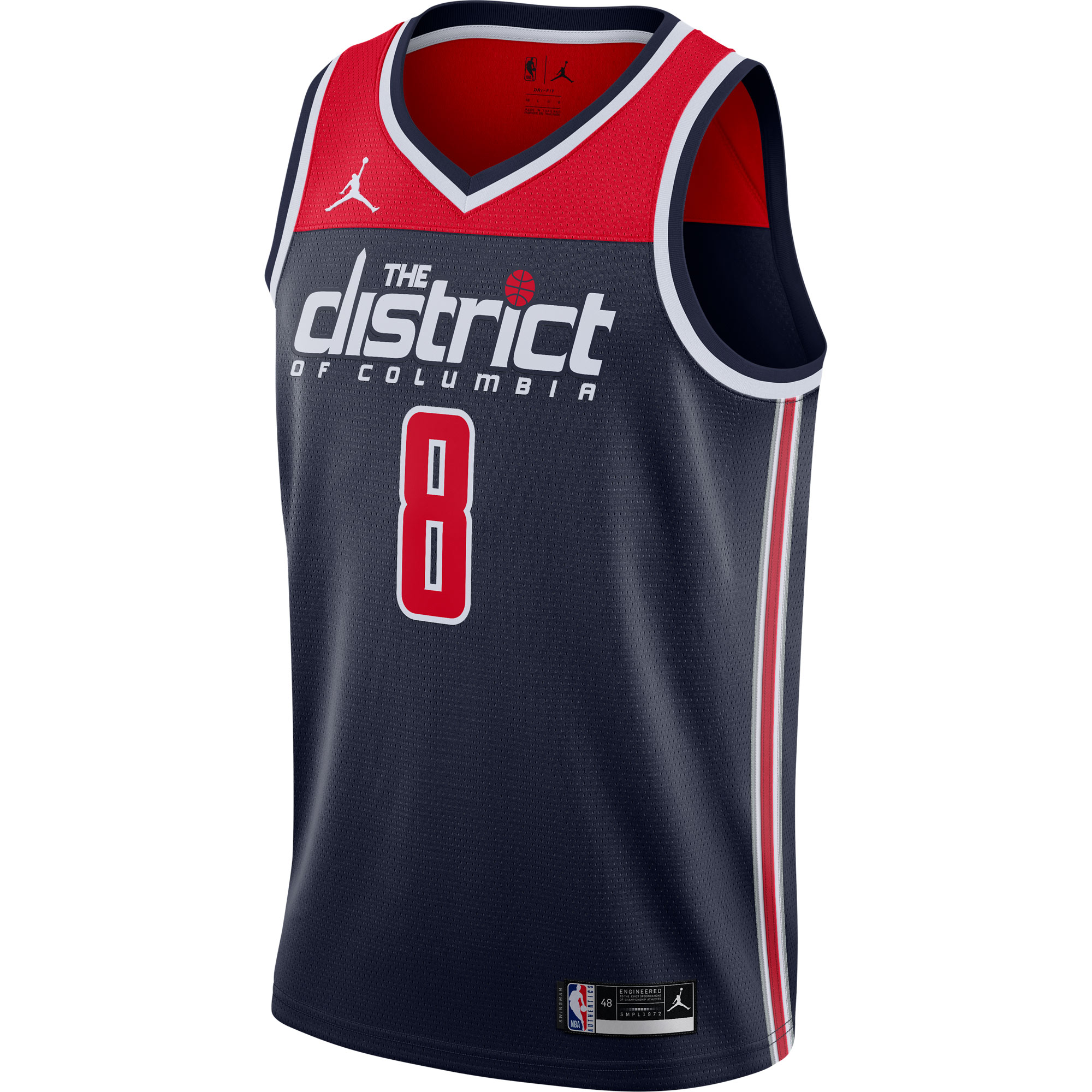 Rui Hachimura Washington Wizards Jordans Brand 2020/21 Swingman Player Jersey - Statement Edition - Navy - vstockx