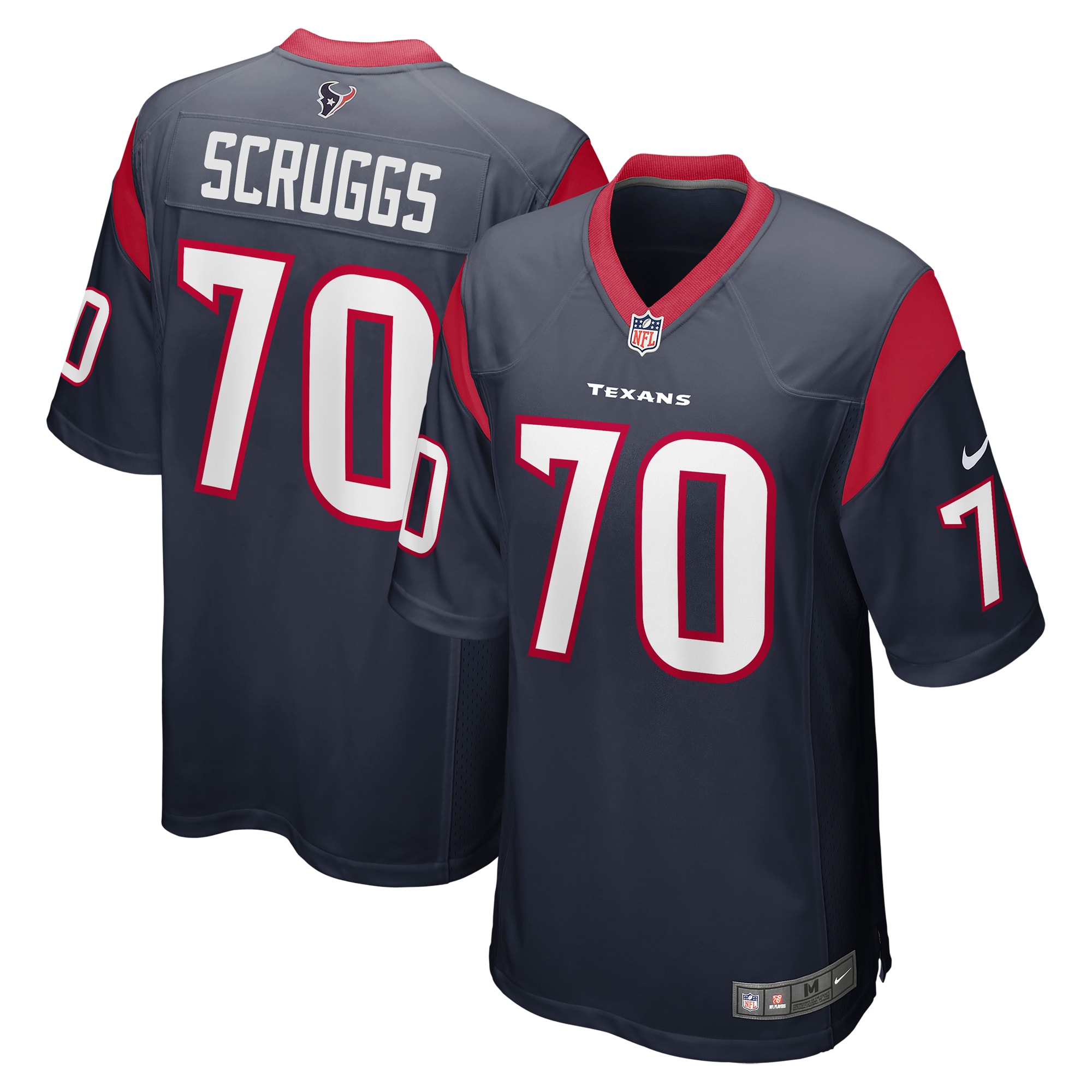 Juice Scruggs Houston Texans Nike Team Game Jersey - Navy - vstockx