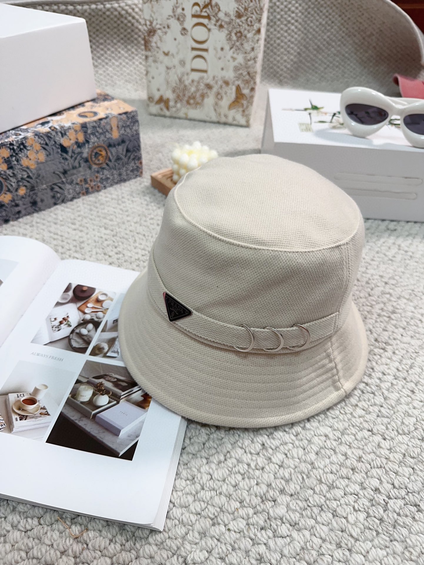 Streetwear Hat Prada 329301 - vstockx