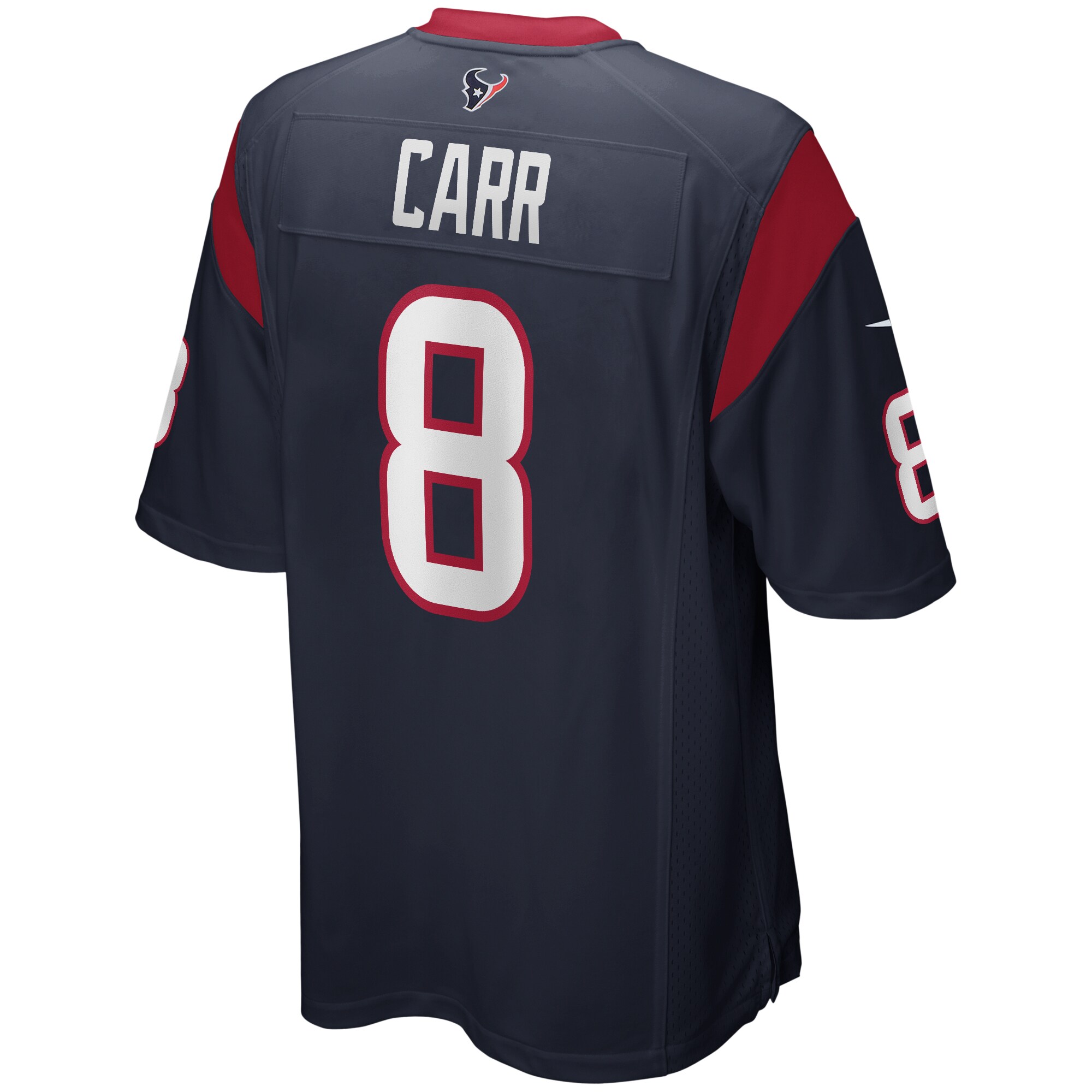 David Carr Houston Texans Nike Game Retired Player Jersey - Navy - vstockx