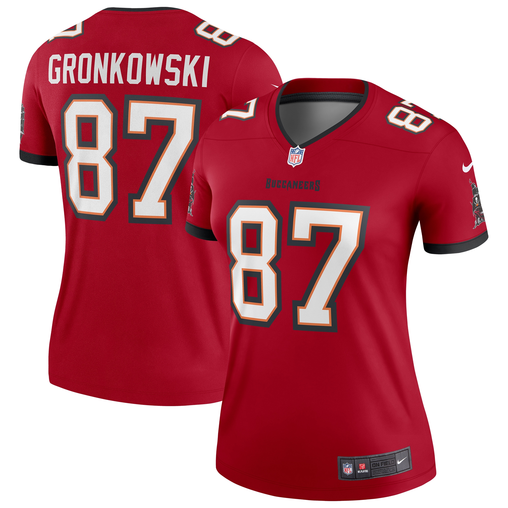 Rob Gronkowski Tampa Bay Buccaneers Nike Women's Legend Jersey - Red - vstockx