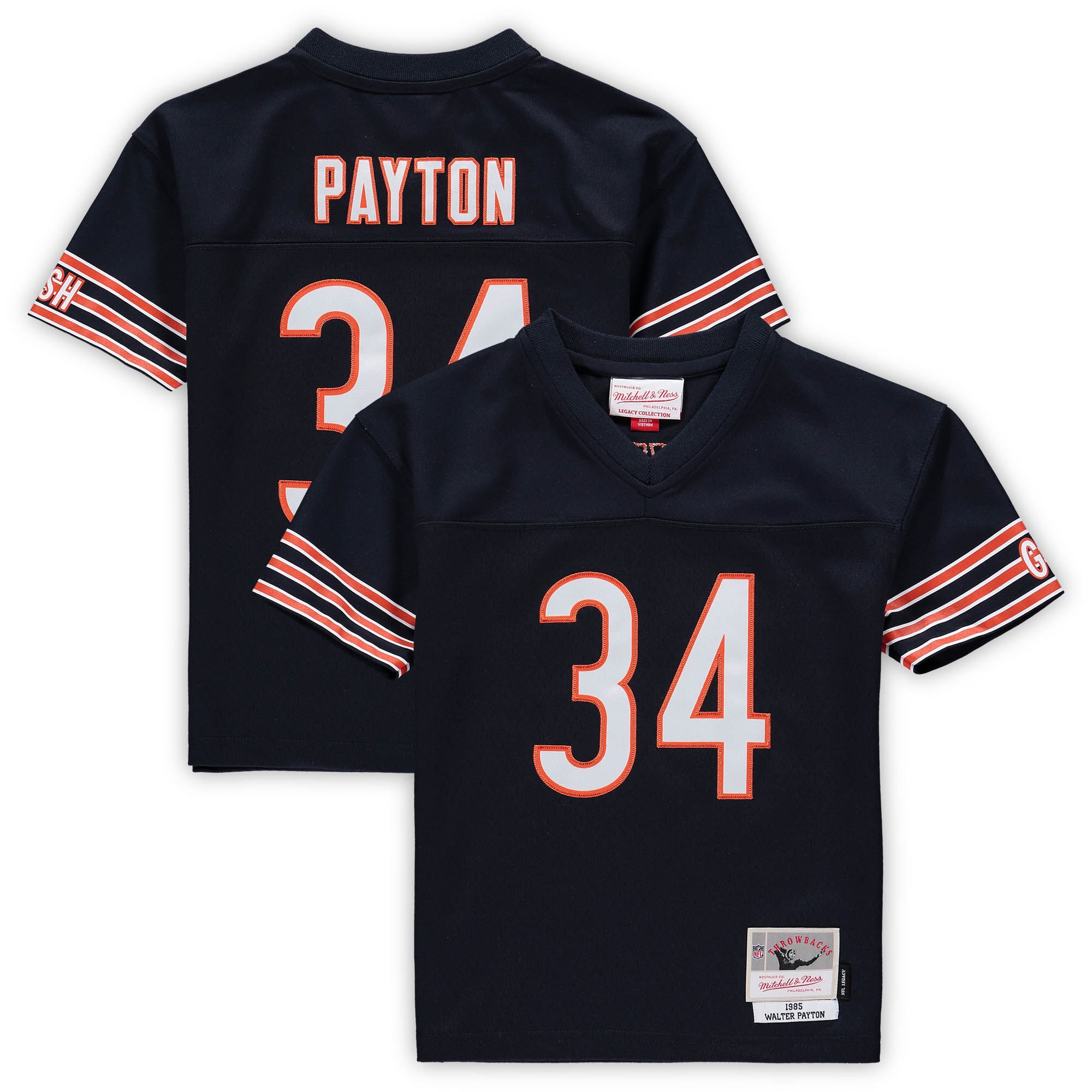 Walter Payton Chicago Bears Mitchell & Ness Male Preschool Retired Legacy Jersey - Navy - vstockx