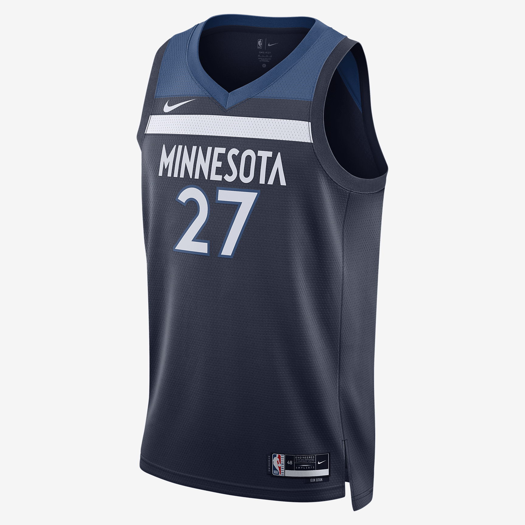 Minnesota Timberwolves Icon Edition 2022/23 Nike Dri-FIT NBA Swingman Jersey - College Navy - vstockx
