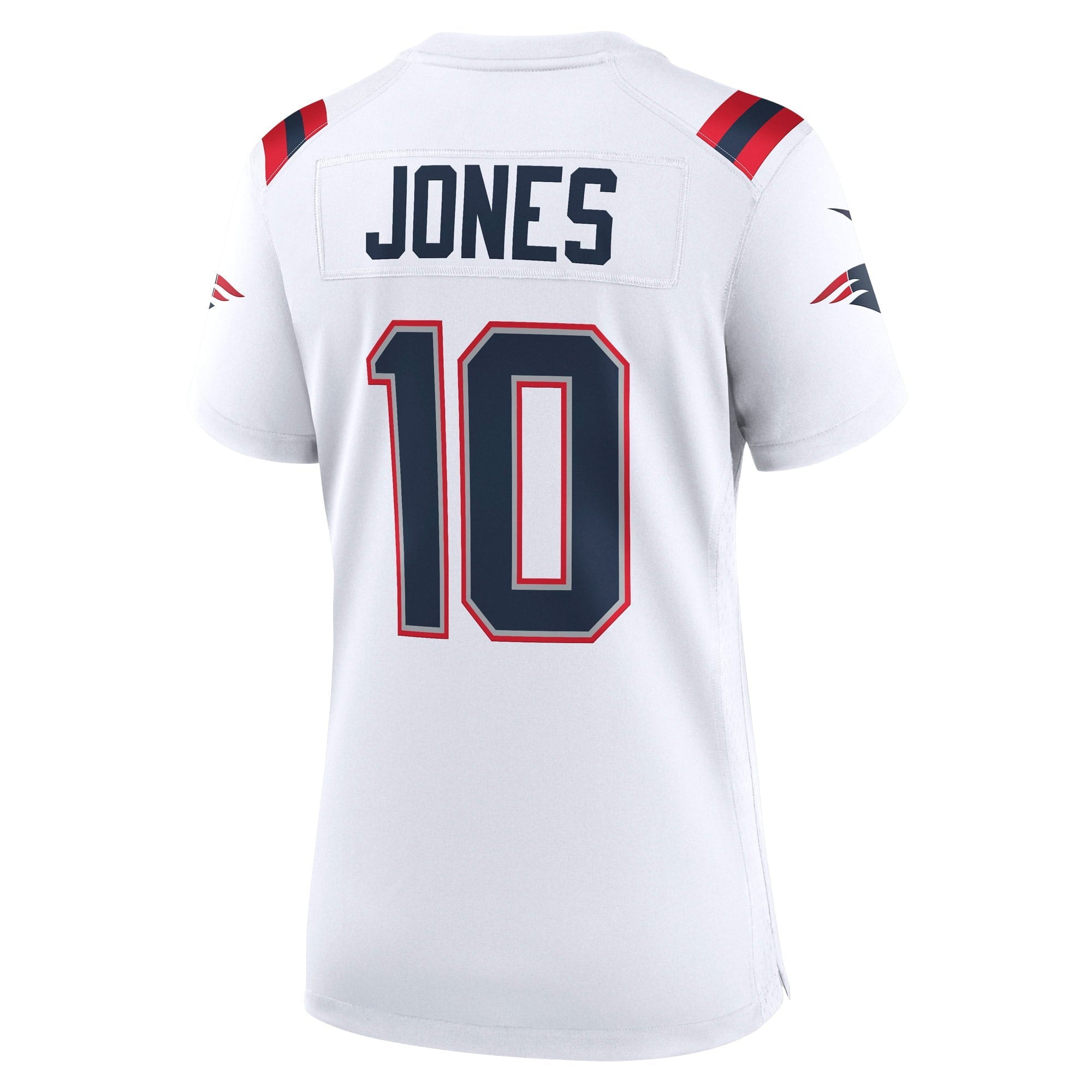 Women's Nike Mac Jones White New England Patriots Player Game Jersey - vstockx