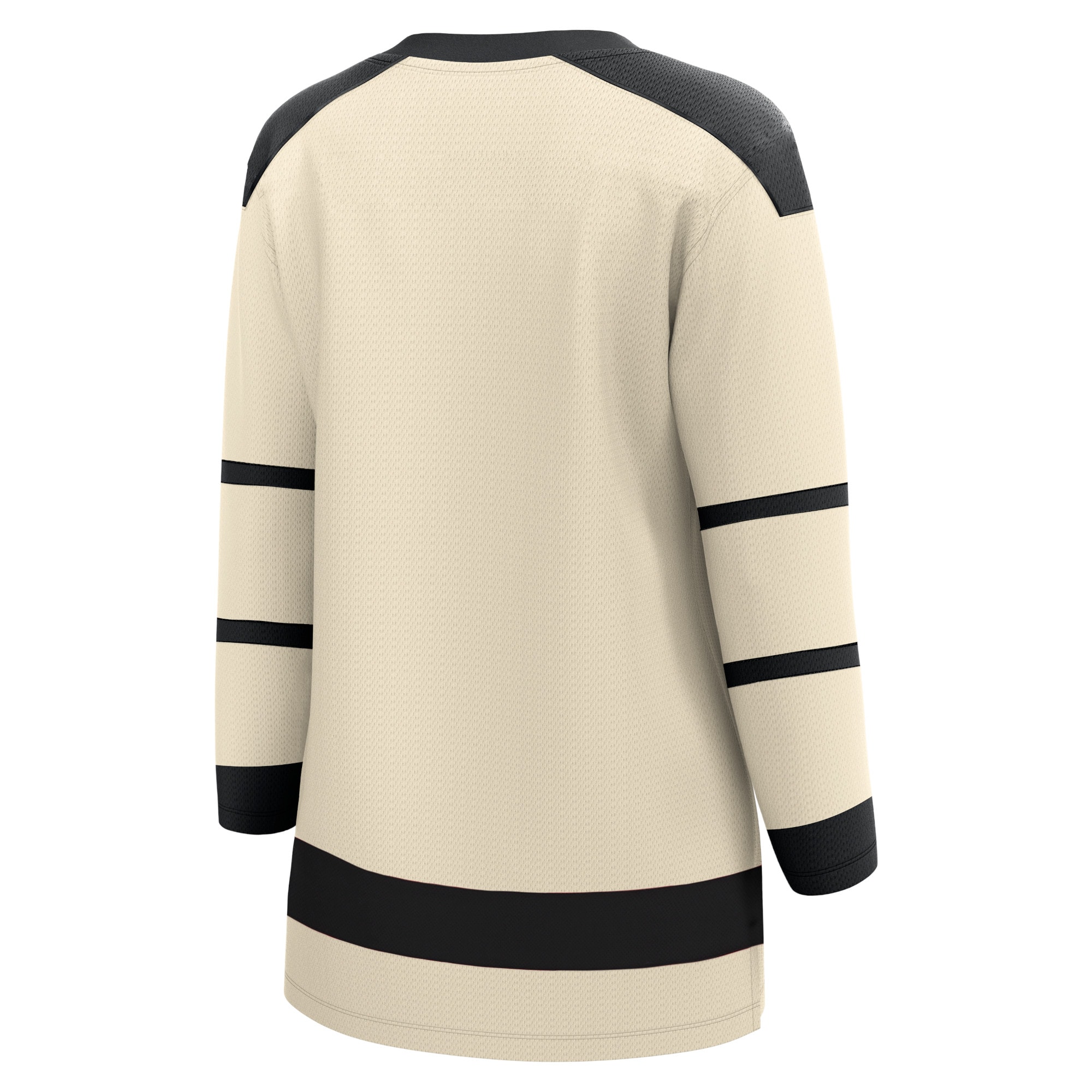 Pittsburgh Penguins Fanatics Branded Women's 2023 Winter Classic Blank Jersey - Cream - vstockx