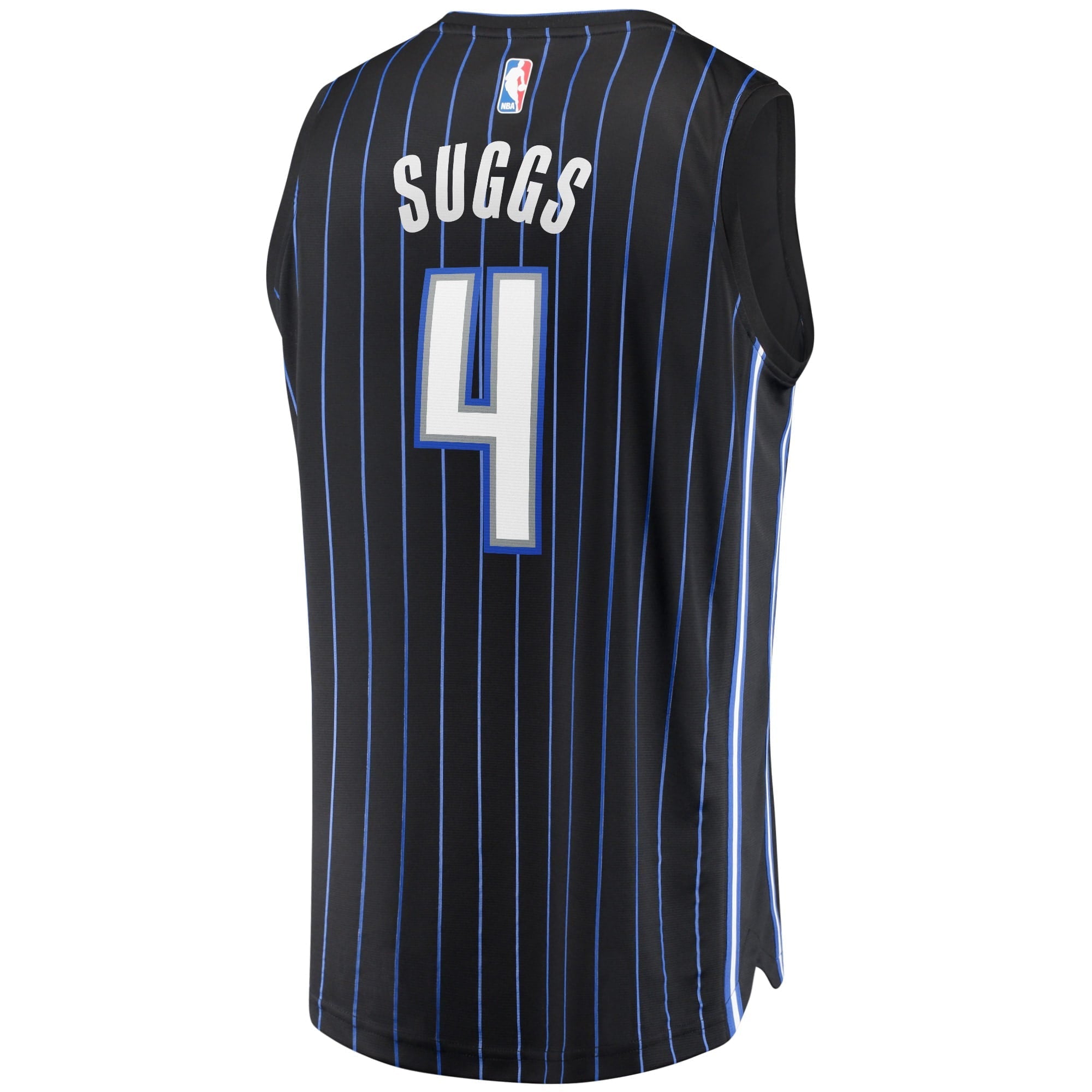 Youth Fanatics Branded Jalen Suggs Black Orlando Magic 2021 NBA Draft First Round Pick Fast Break Replica Jersey - Icon - vstockx